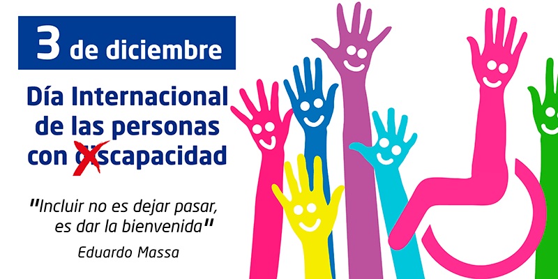 3 de diciembre día internacional de peresonas con discapacidad