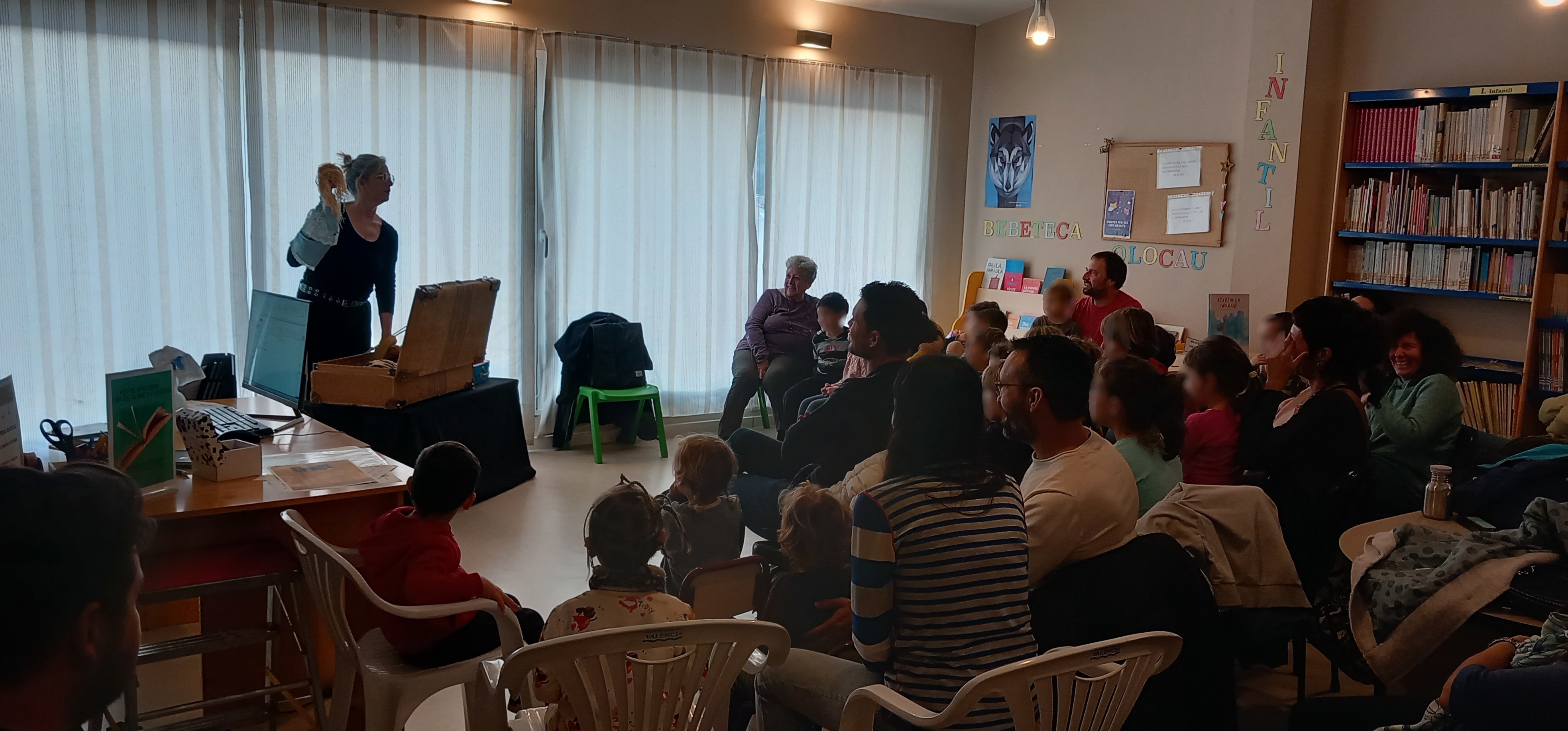 Foto cuentacuentos Olocau