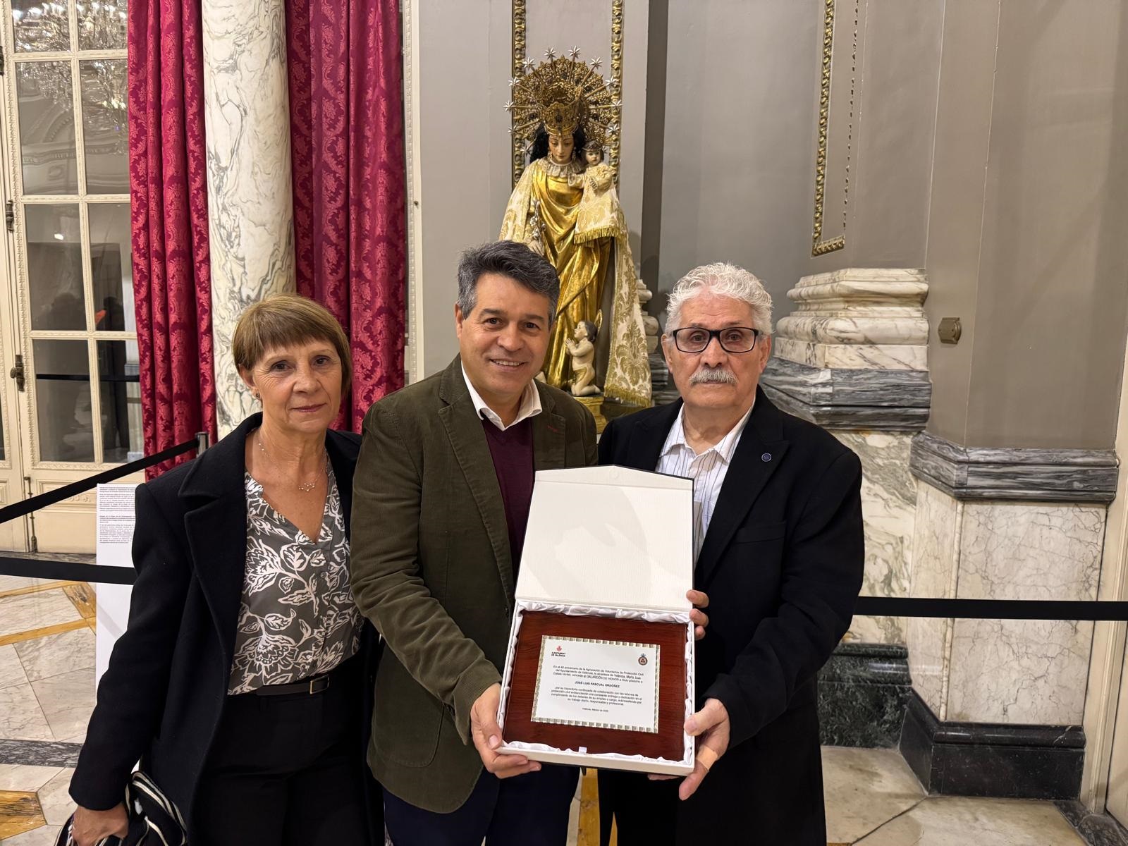 Reconocimiento Ayuntamiento de Valencia a Pep&iacute;n Olocau