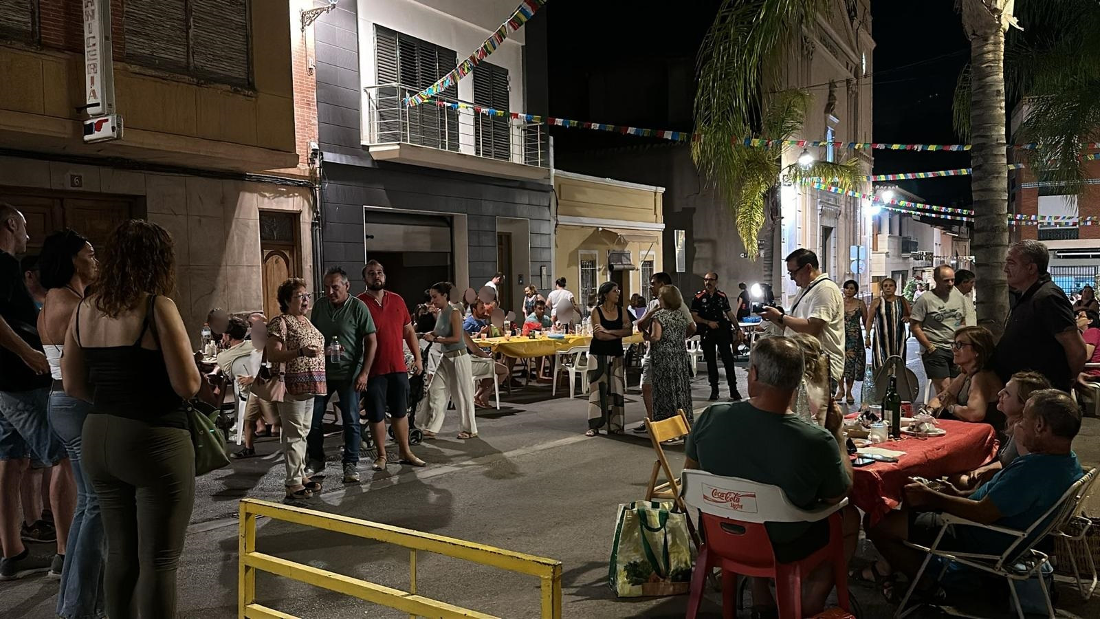 Cena de sobaquillo y canto albaes Olocau 2