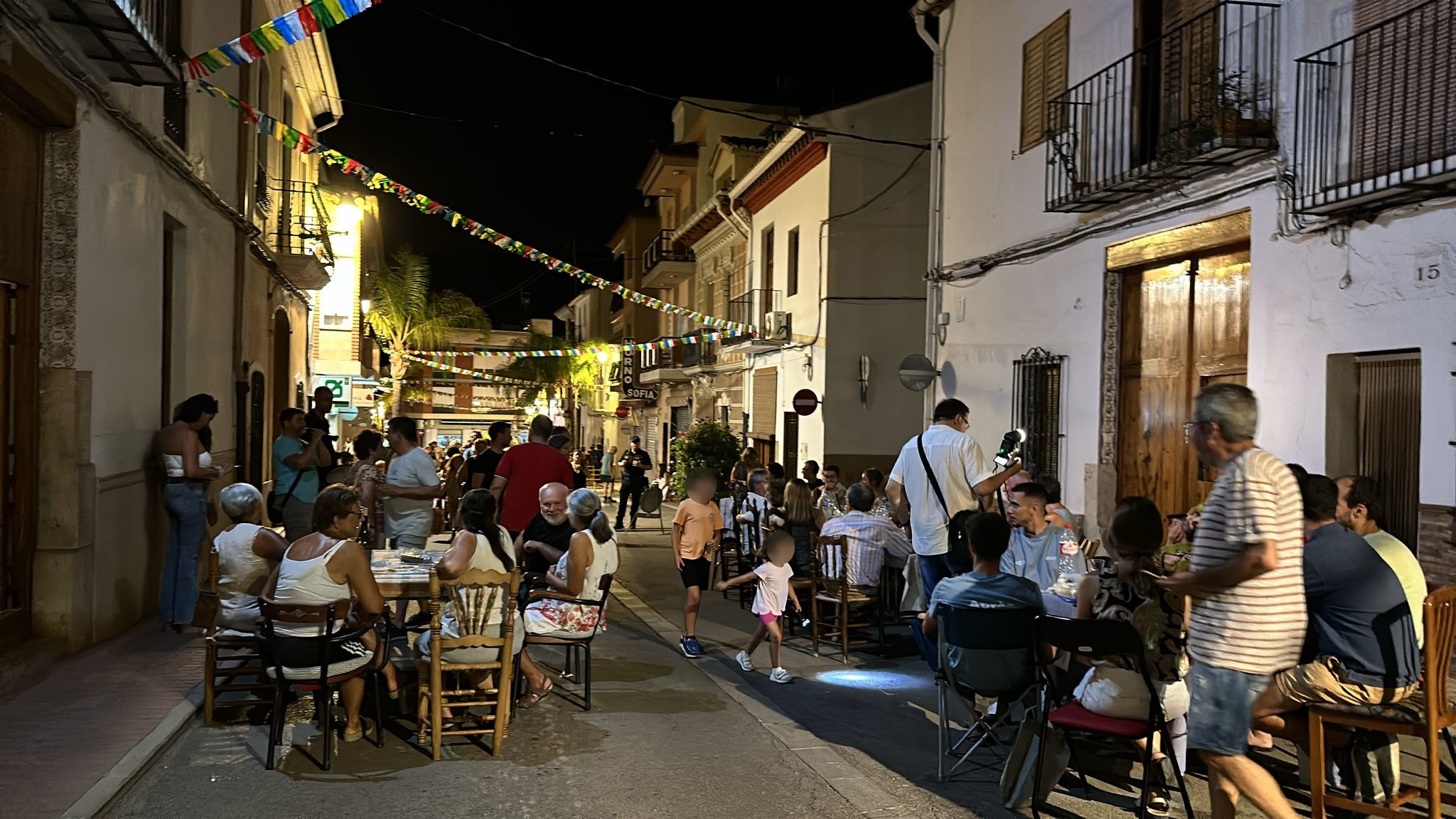 Cena de sobaquillo y canto albaes Olocau 1