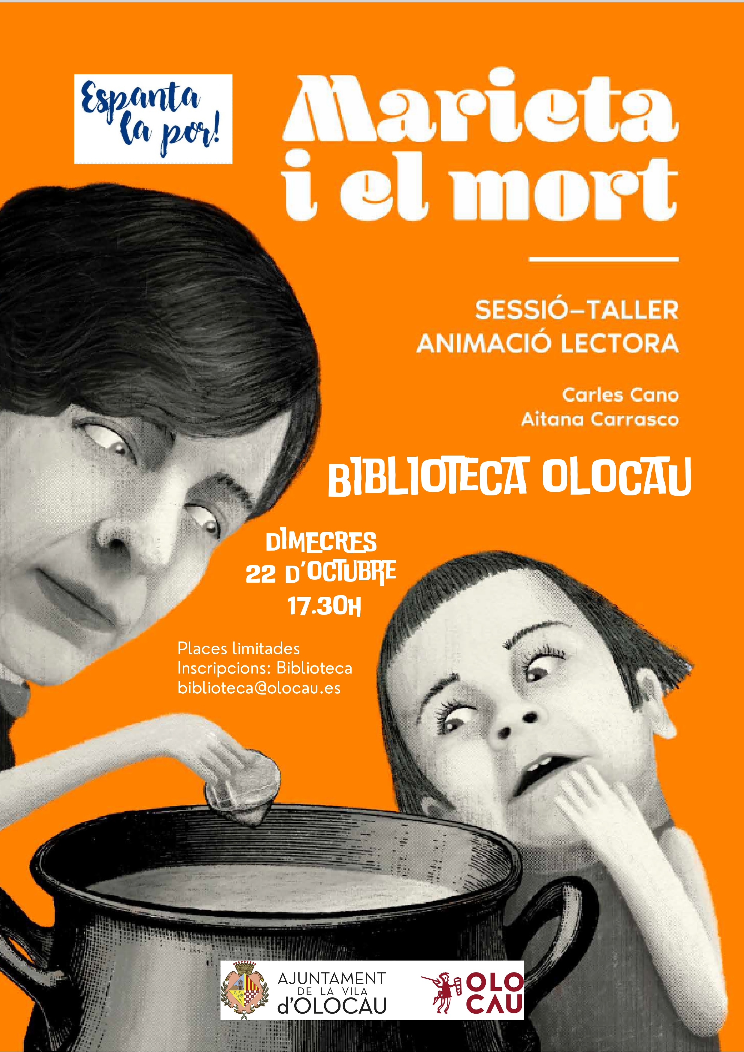 Cartel animación lectora Biblioteca Olocau