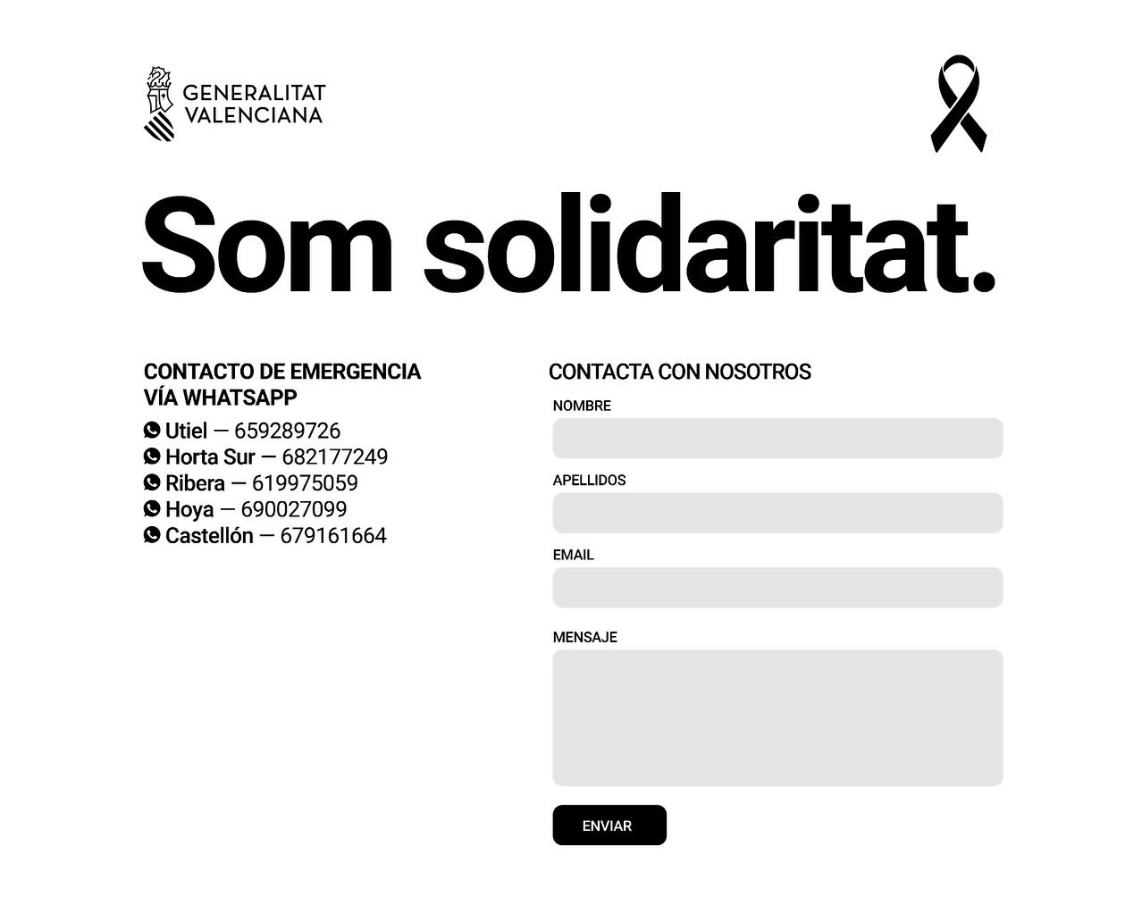 V&iacute;as colaboraci&oacute;n afectados DANA 1