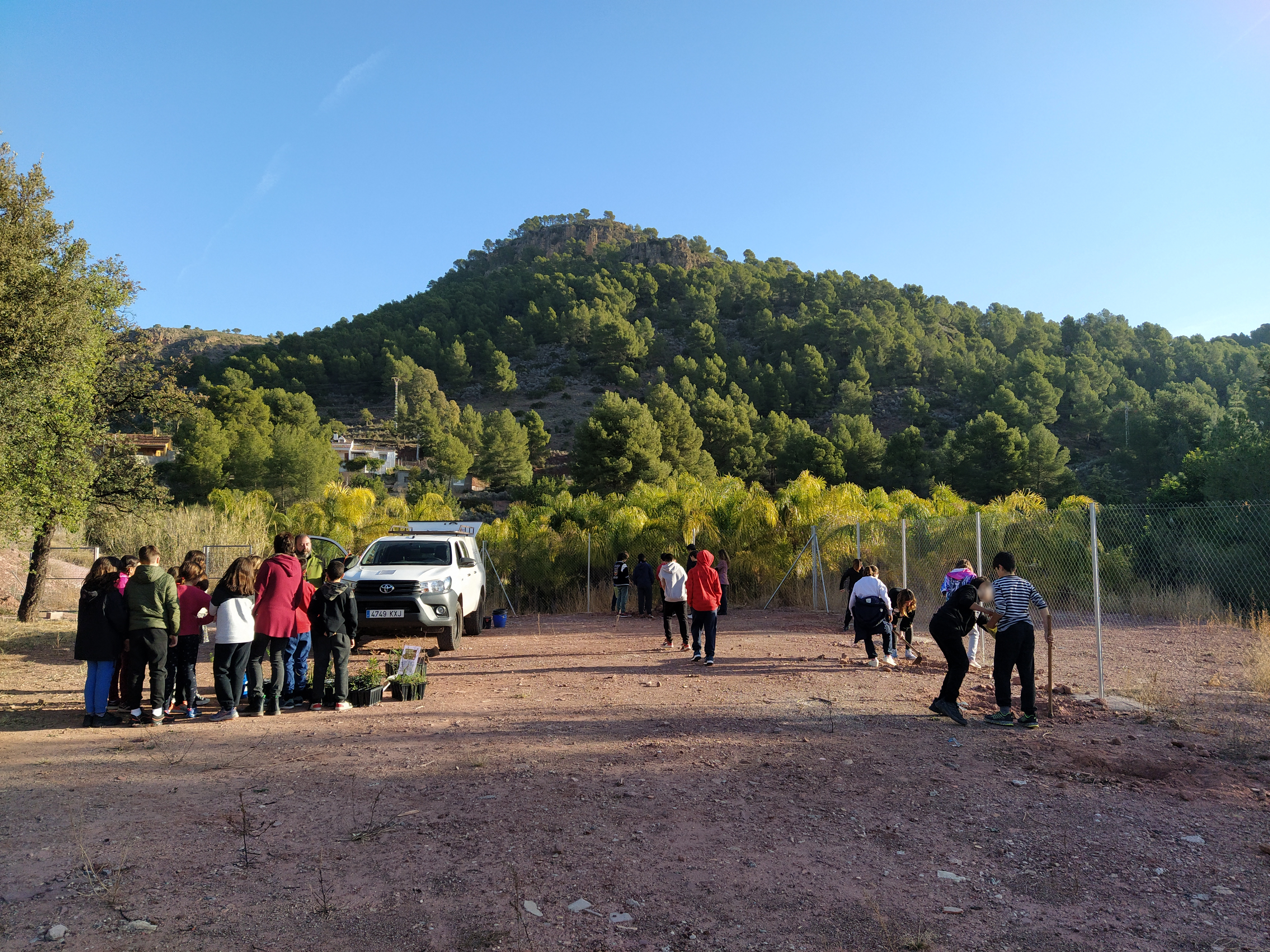 Repoblaci&oacute;n forestal CRA Alt Carraixet - Col&middot;legi Mestre Ferran Zurriaga Olocau
