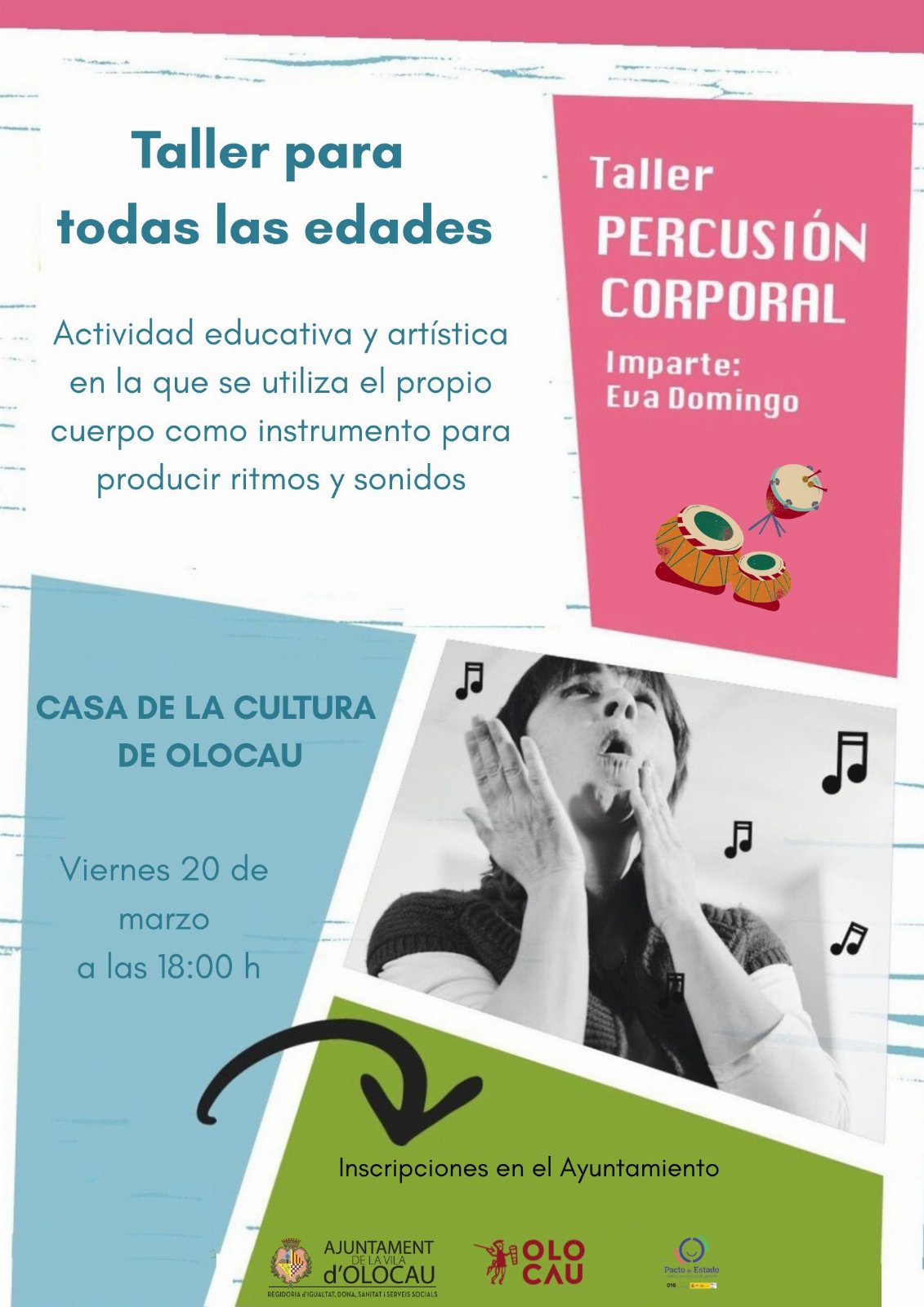 Taller de percussió corporal Olocau