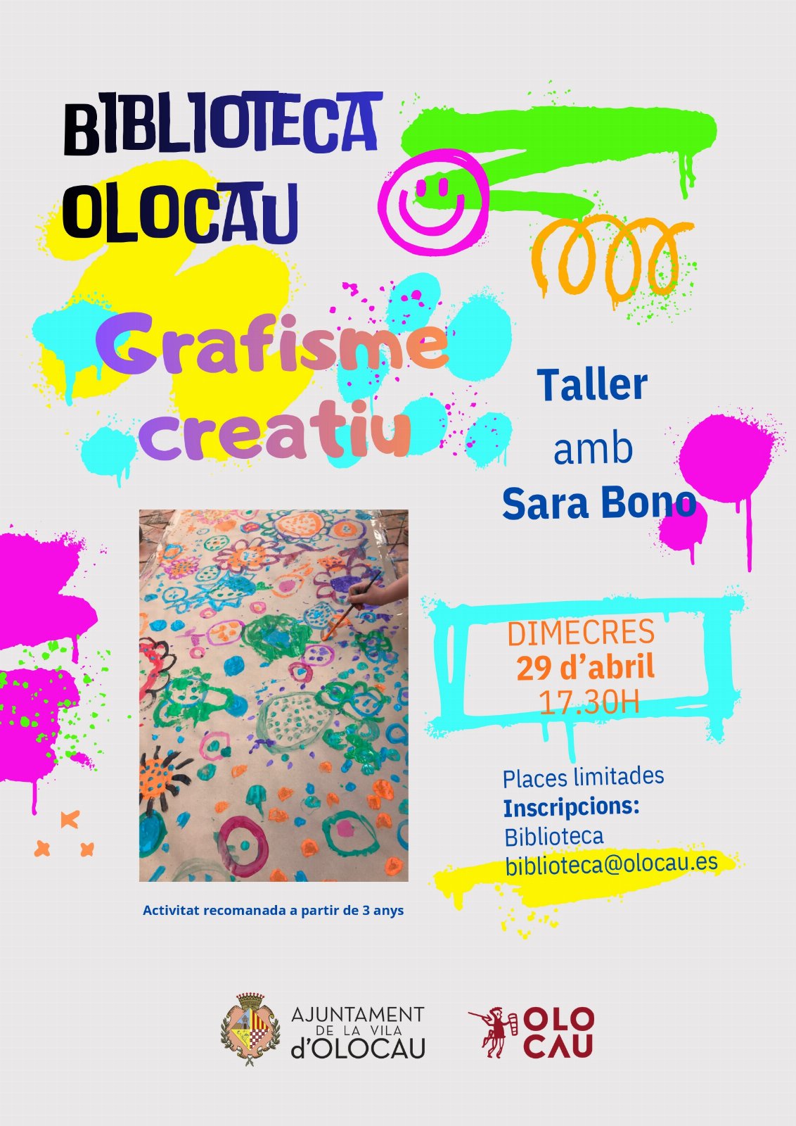 Taller Biblioteca Olocau abril 2026