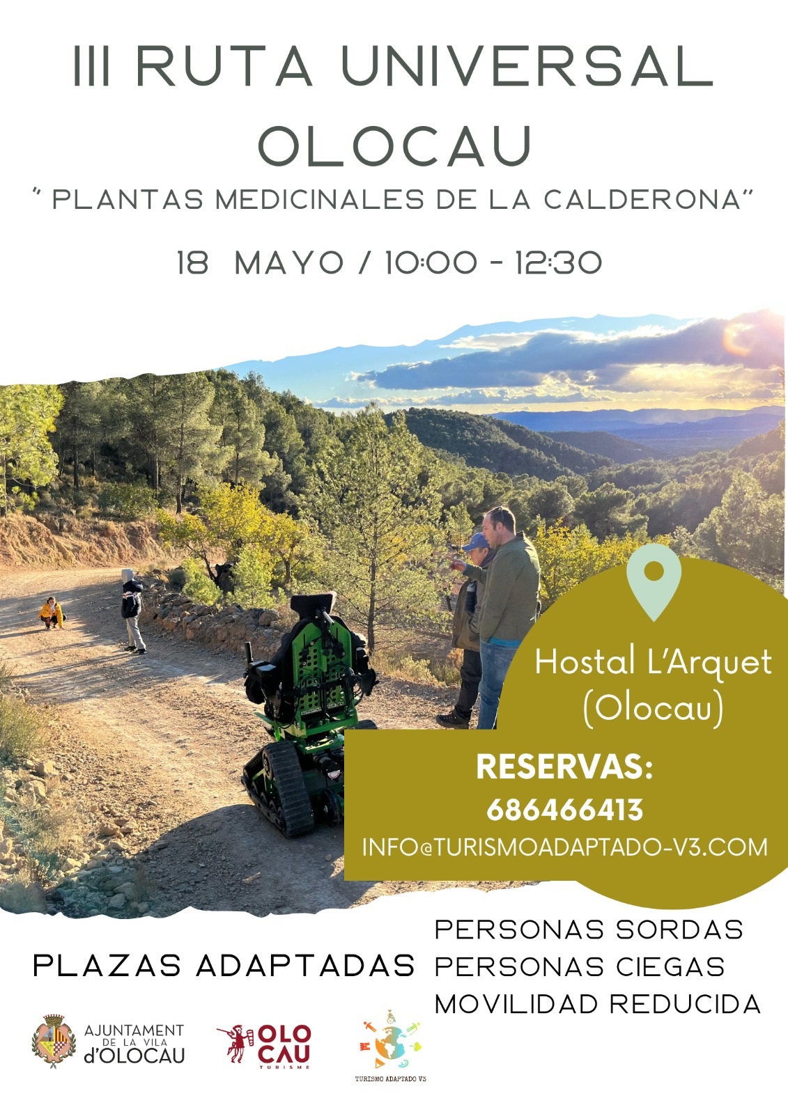 Cartel III Ruta Universal Olocau