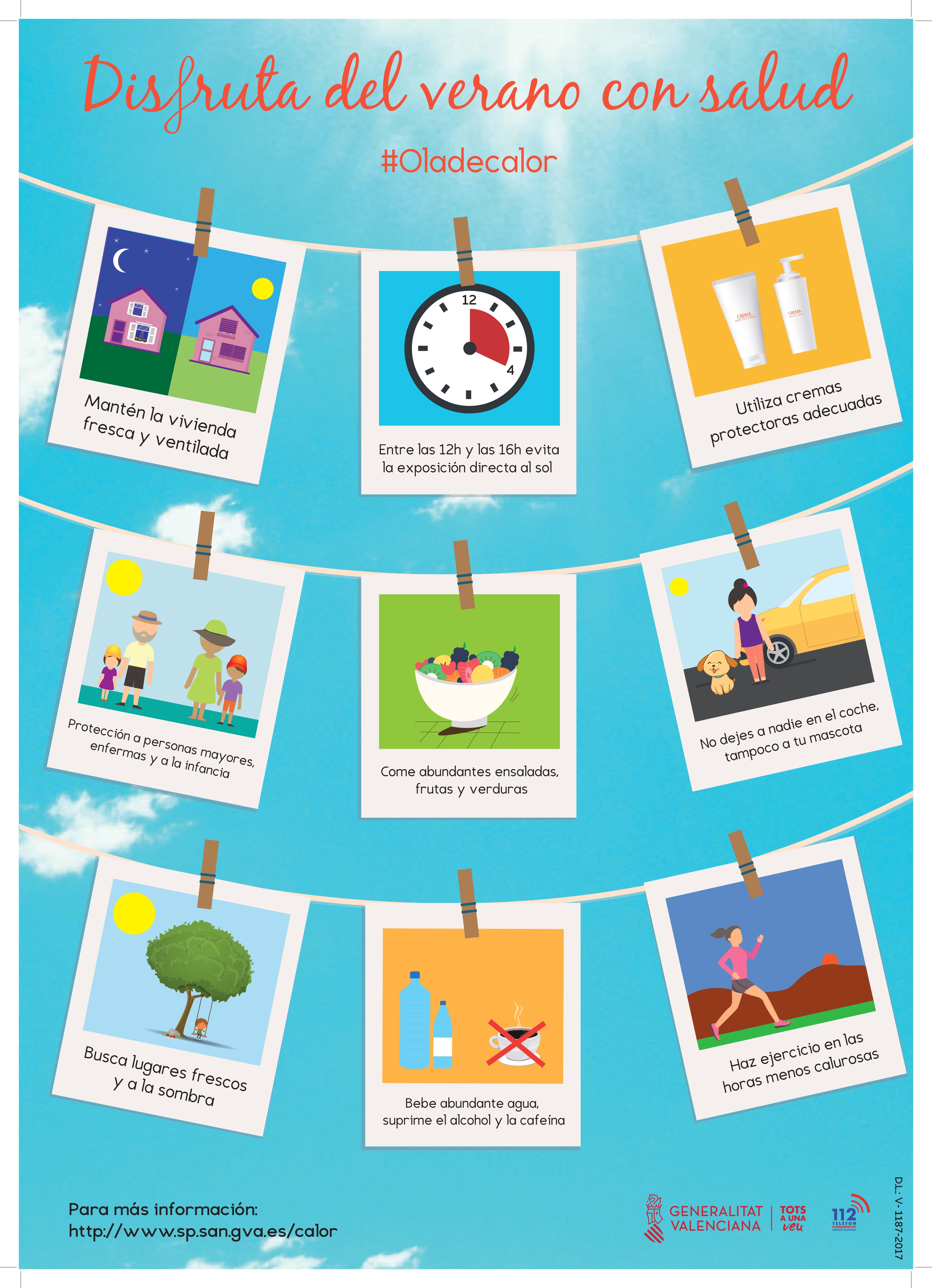 Cartel Programa de Prevención y Atención a los Problemas de Salud derivados de las Temperaturas Extremas