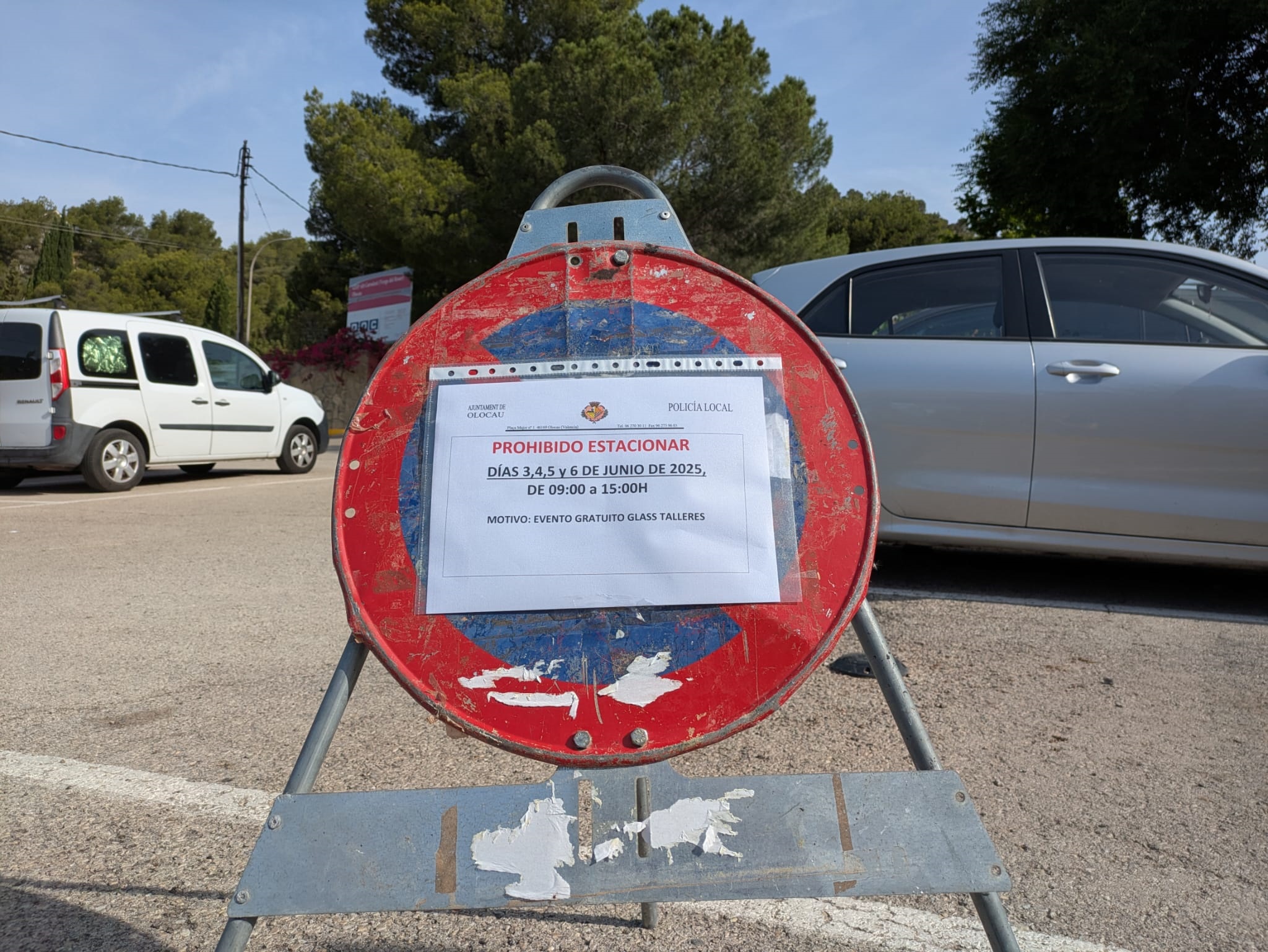 Prohibici&oacute;n estacionamiento