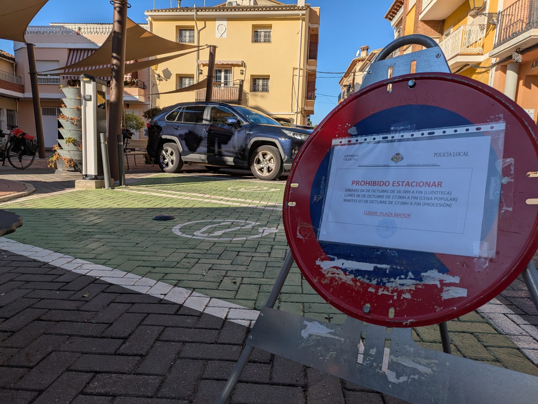 Prohibición estacionar 1