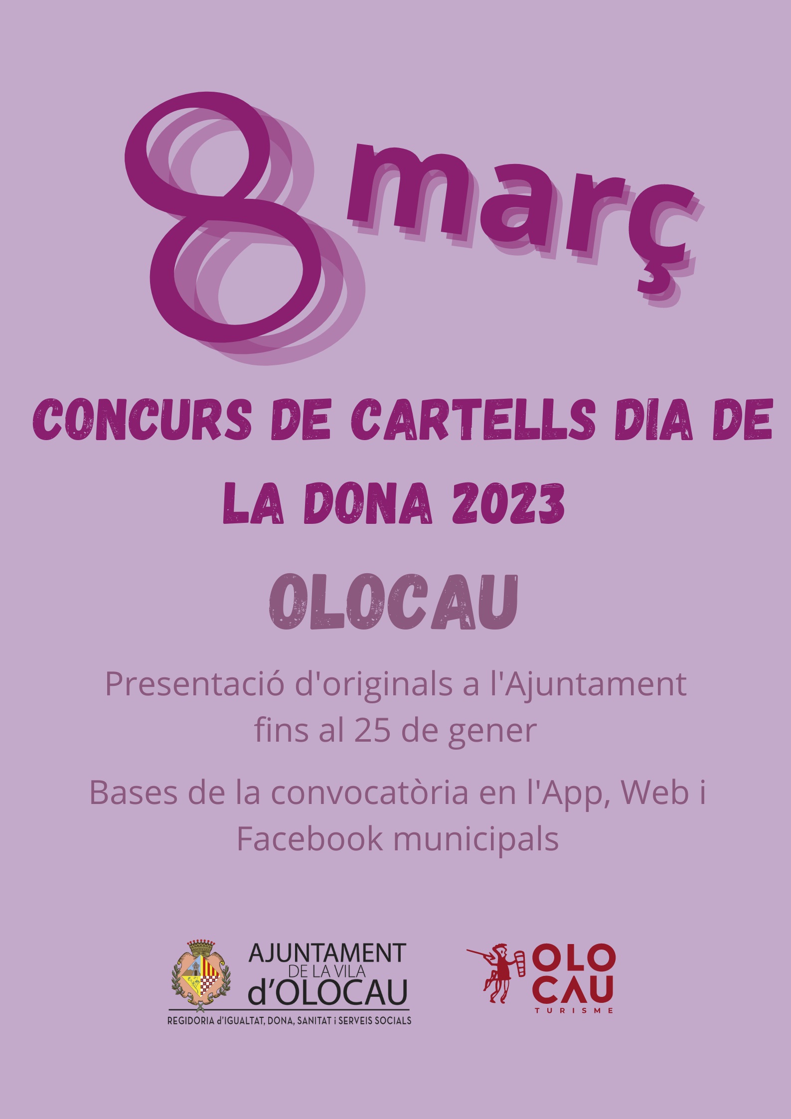 Concurso carteles Día de la Mujer 2023 Olocau
