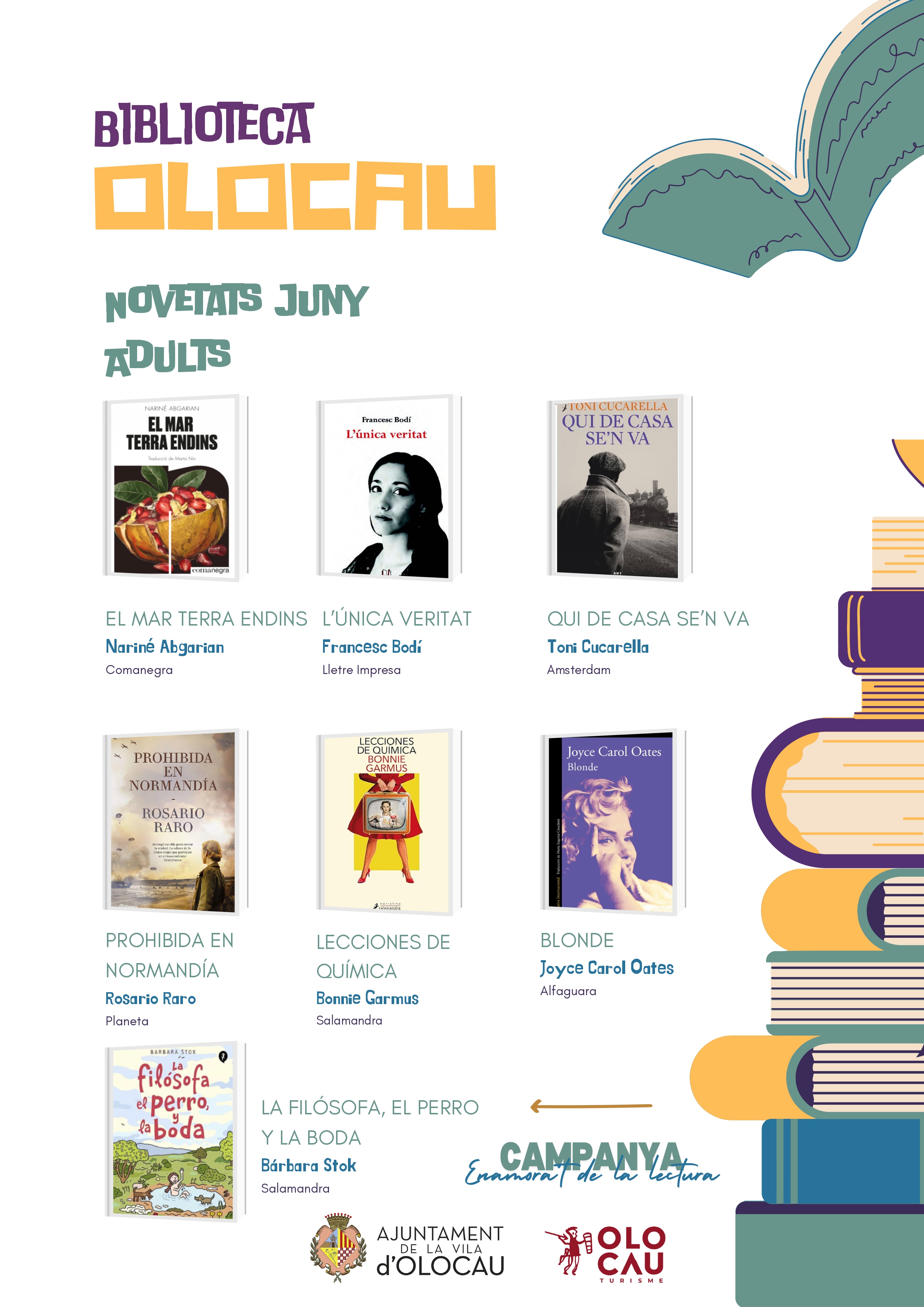 Novedades junio Biblioteca Olocau - 1