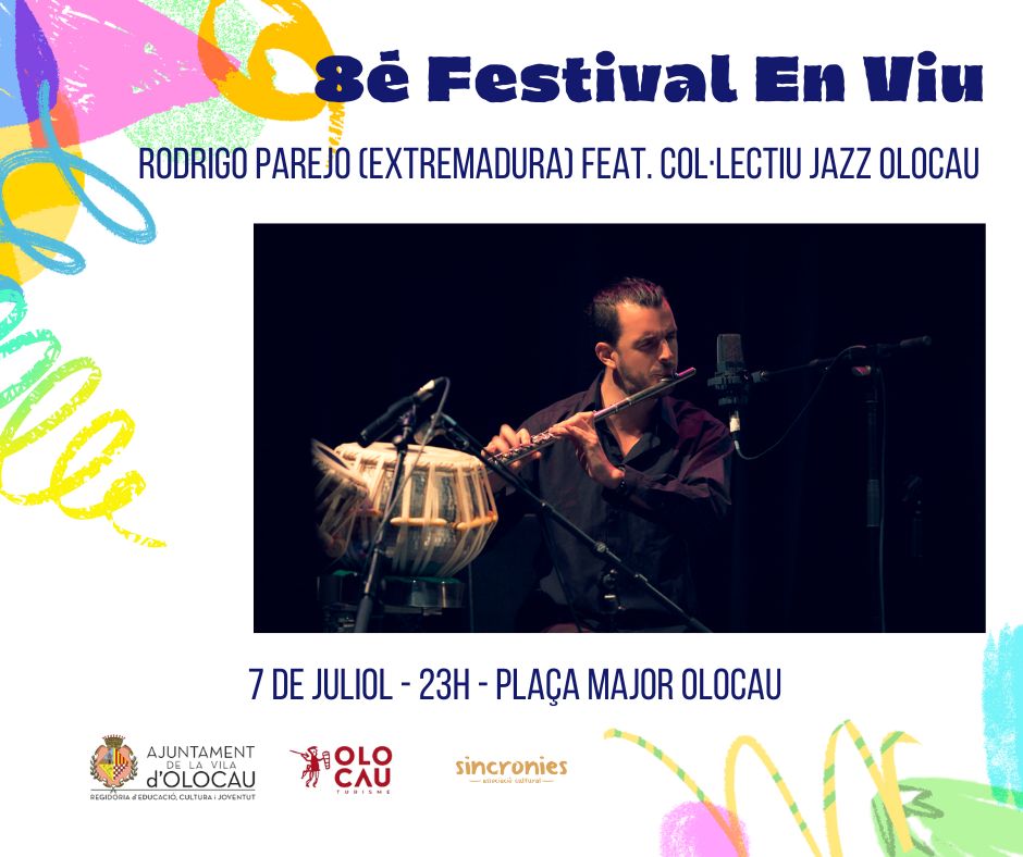 Cartel concierto Rodrigo Parejo y Col&middot;lectiu Jazz Olocau