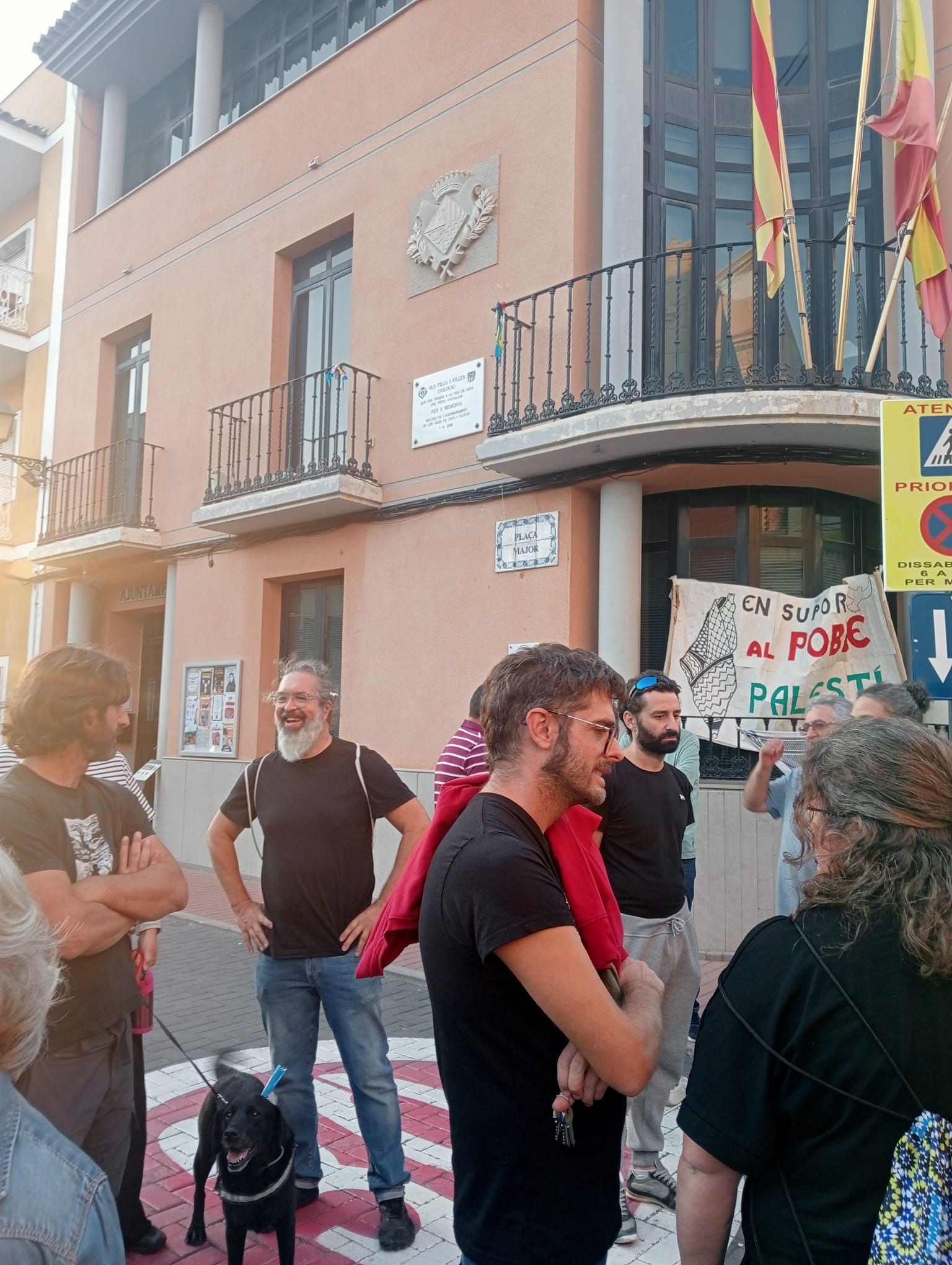 Concentraci&oacute;n por Gaza Olocau 3