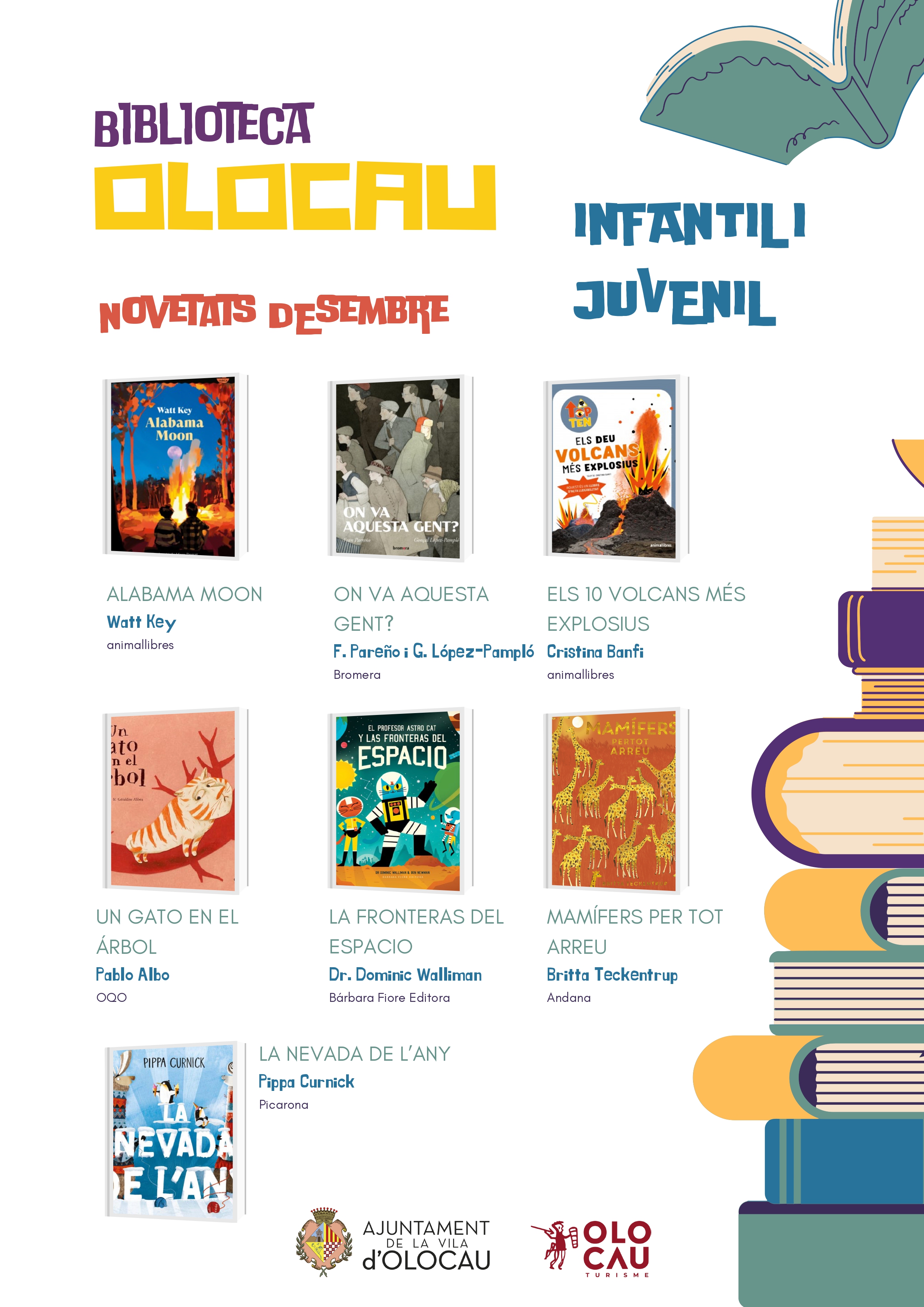 Novedades diciembre 2024 Biblioteca Olocau 2