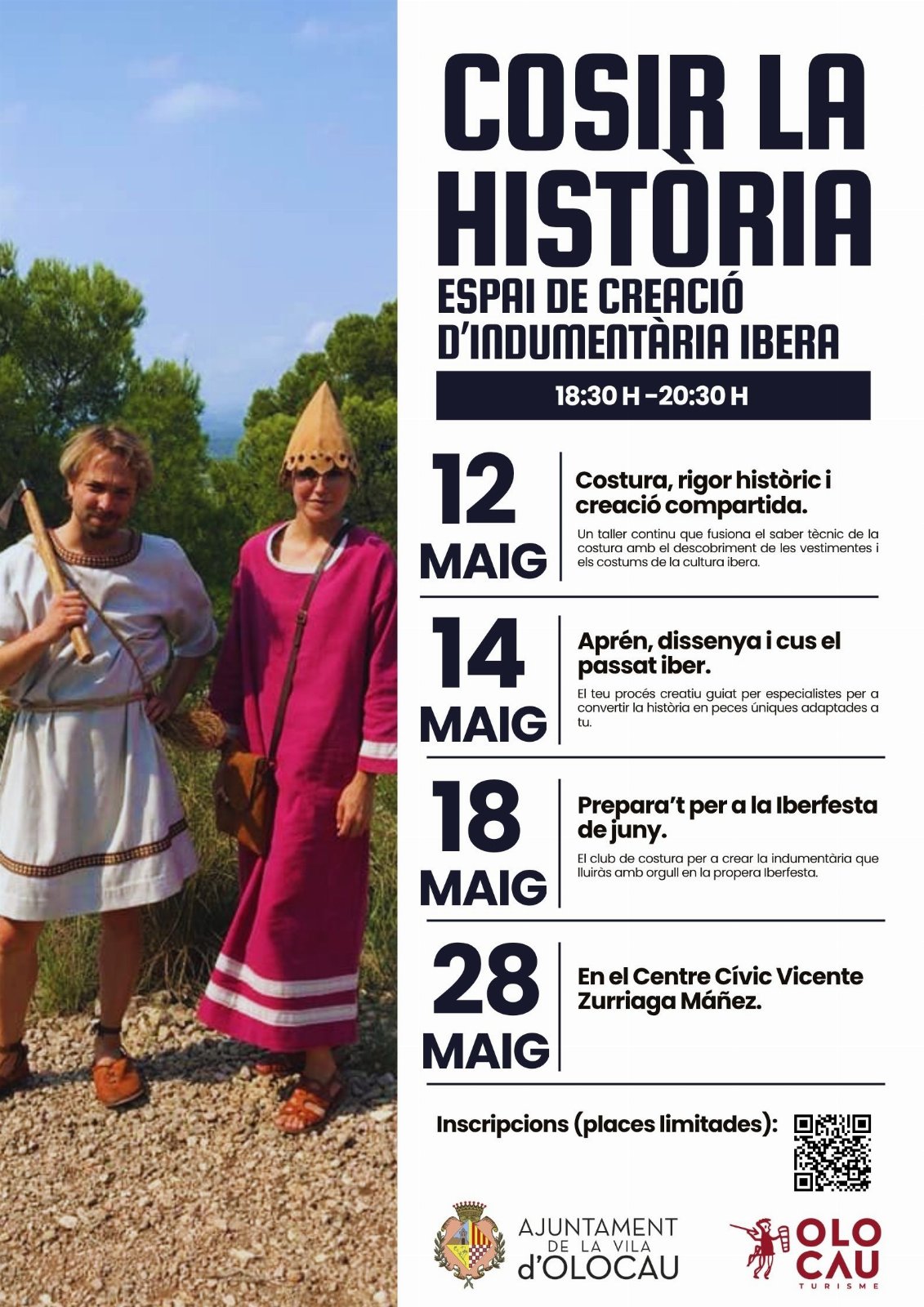 Club de costura històrica ‘Cosir la Història: Espai de creació d'indumentària ibera’ Olocau