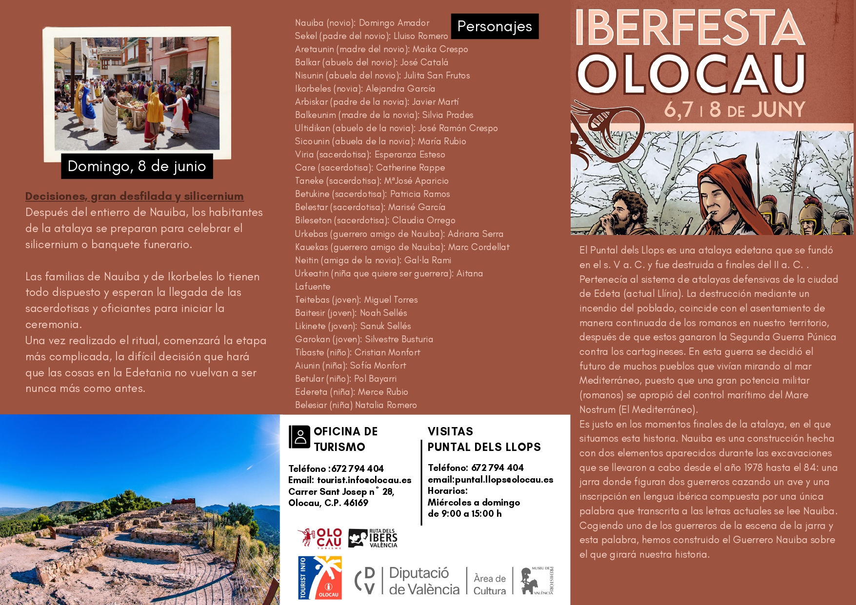 Programa de mano Iberfesta 2025 Olocau 1