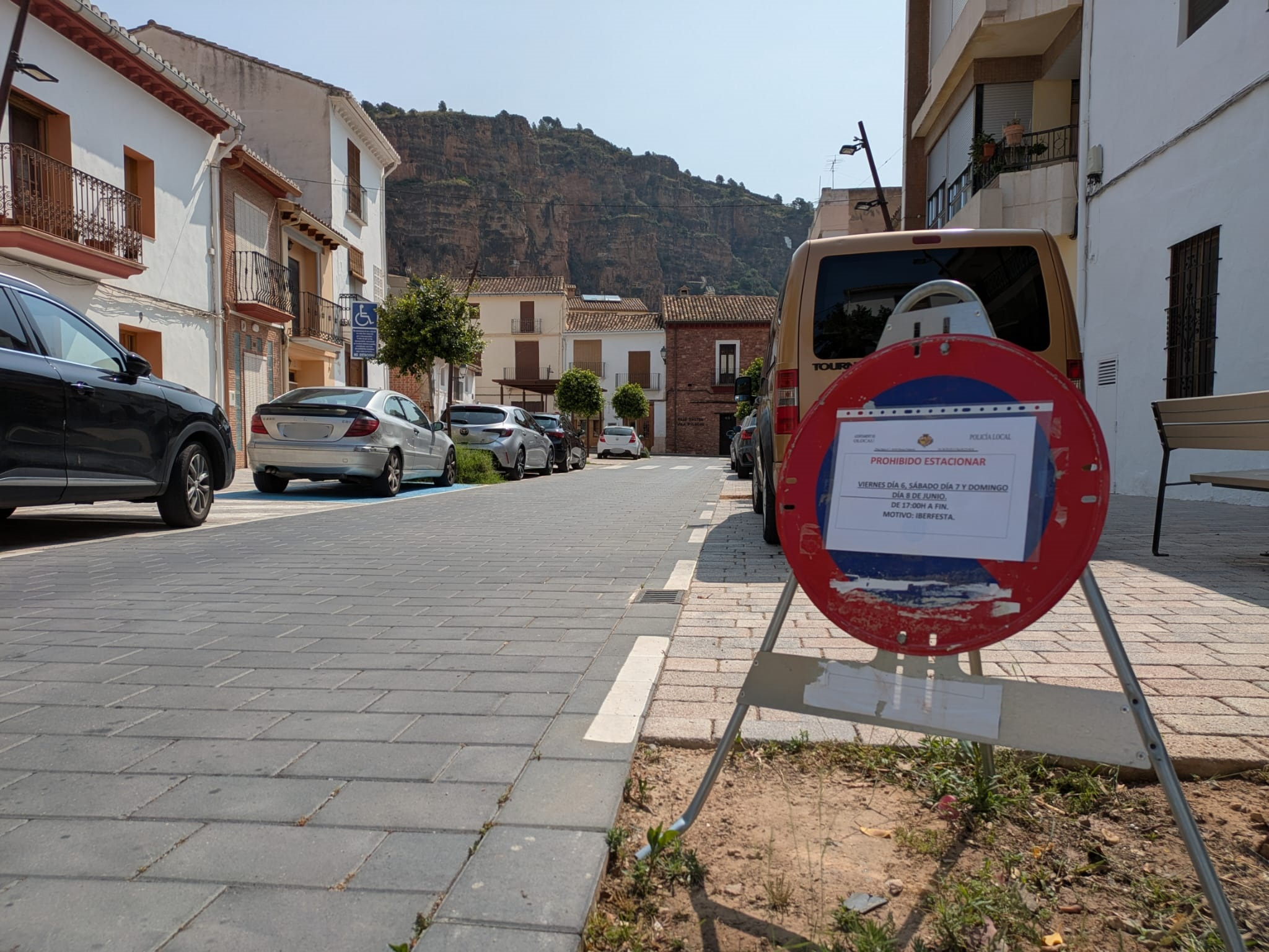 Prohibici&oacute;n estacionar Iberfesta 3