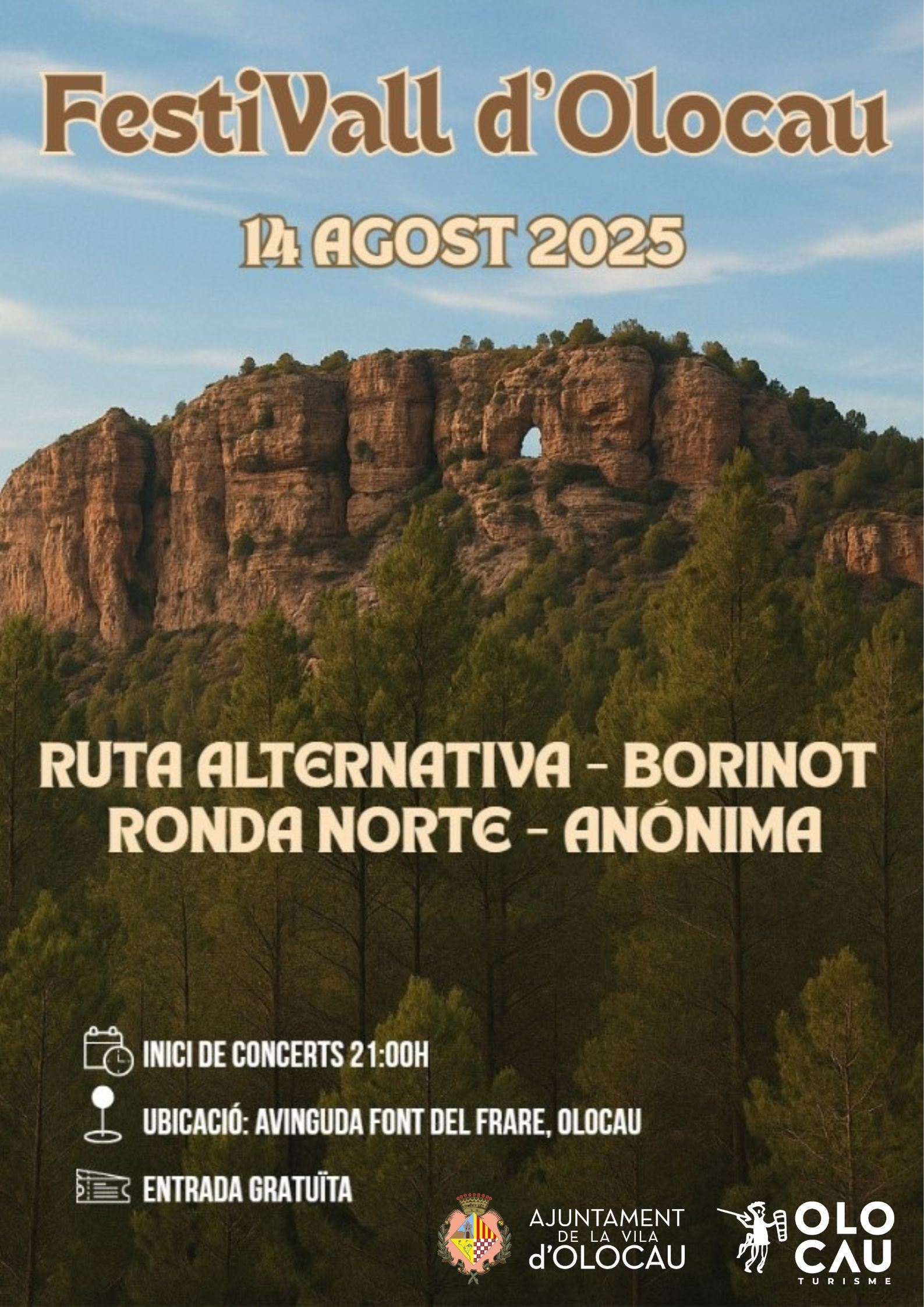 Cartel FestiVall Olocau