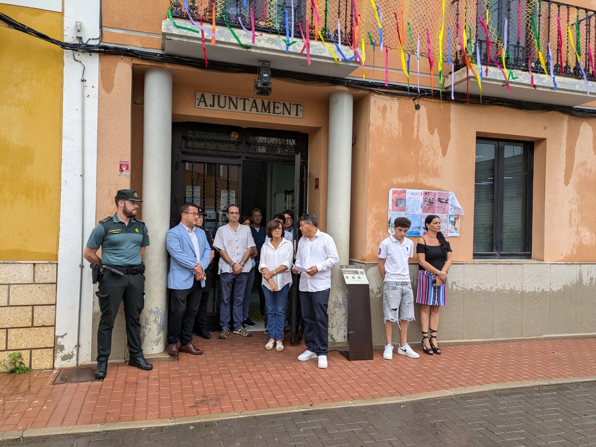 Minuto de silencio 4-9-2024 Olocau 2