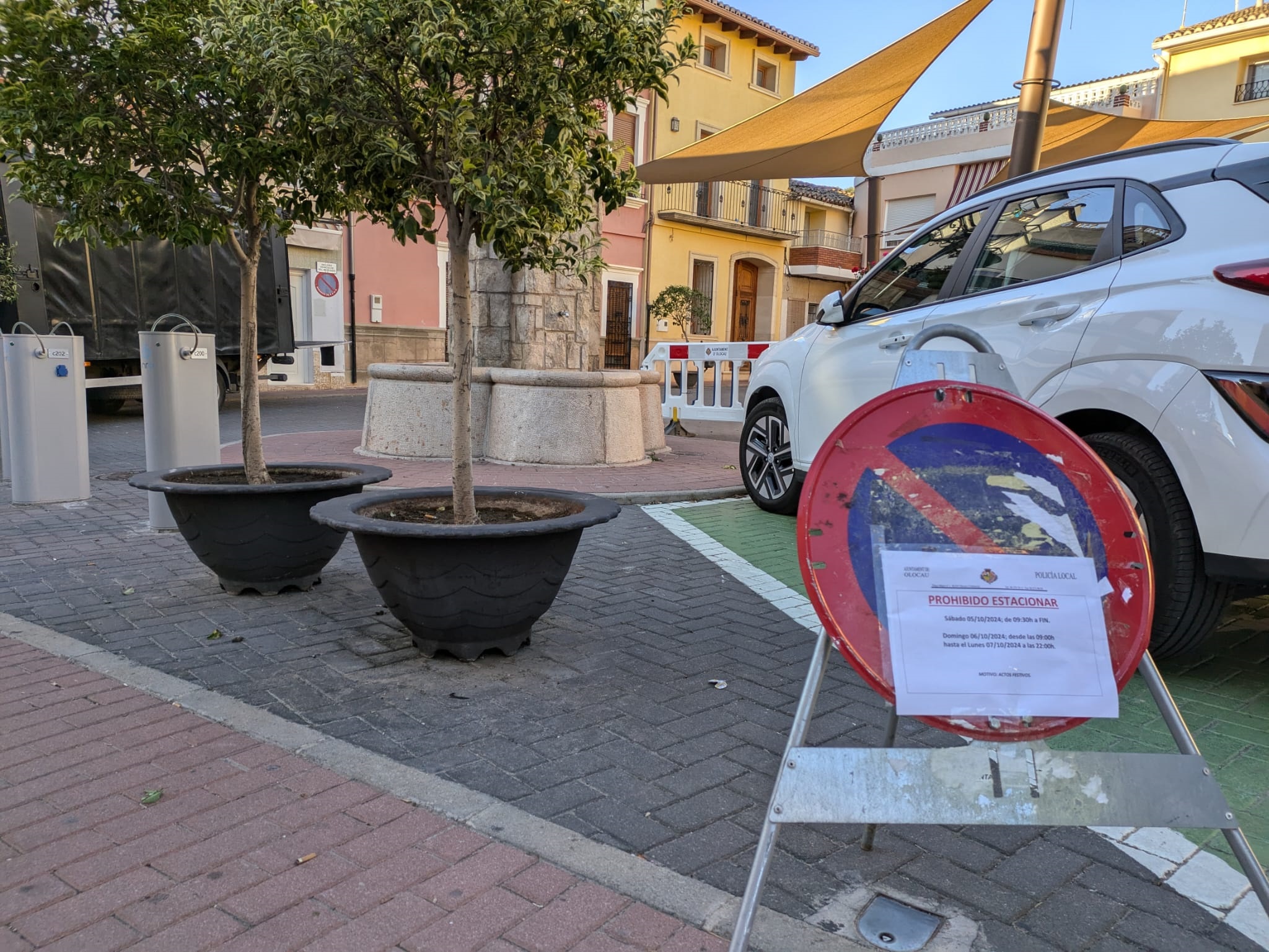 Prohibiciones estacionar