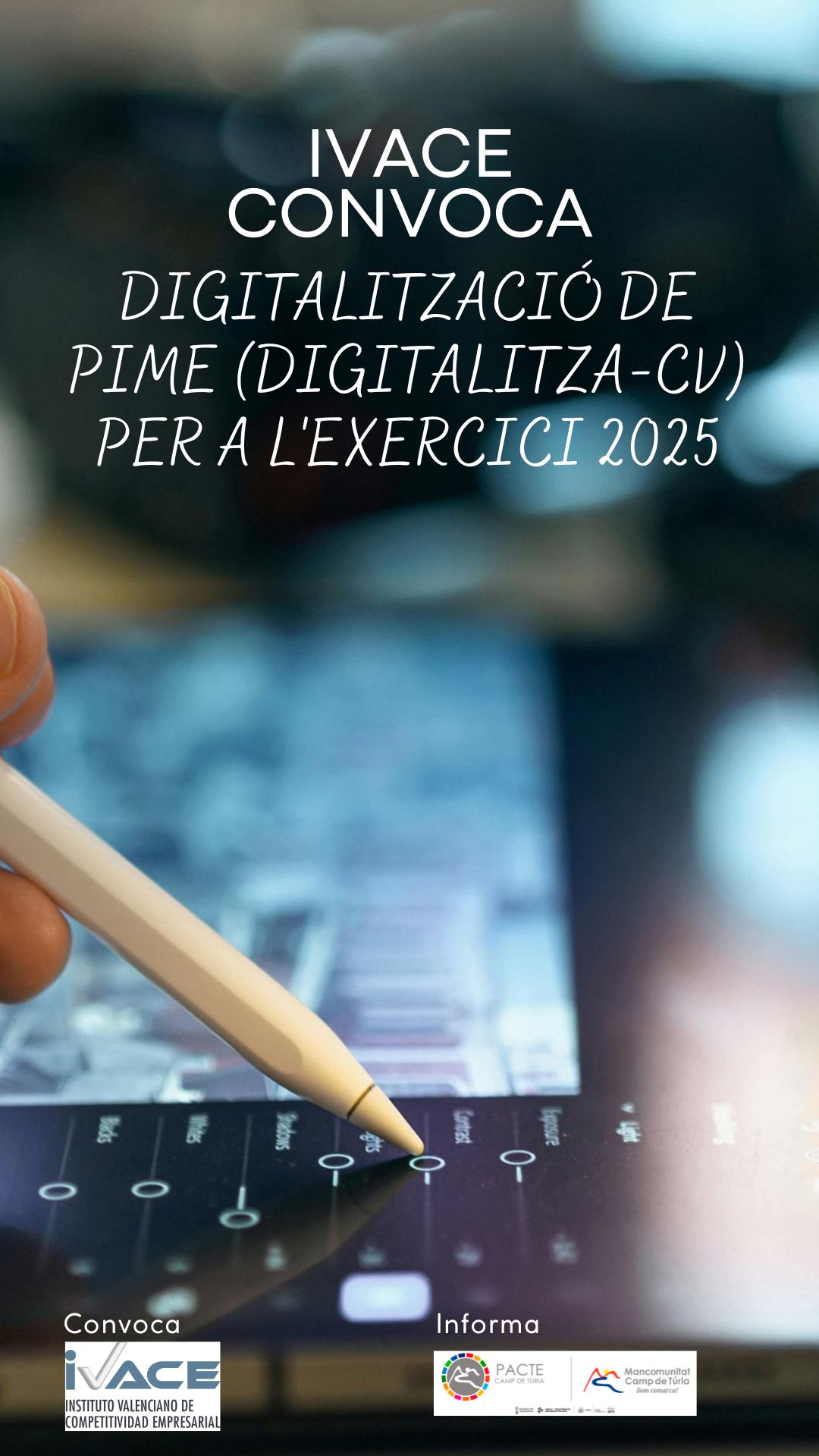 Subvenciones del IVACE (Instituto Valenciano de Competitividad Empresarial) para proyectos de digitalizaci&oacute;n de pymes de la Comunidad Valenciana