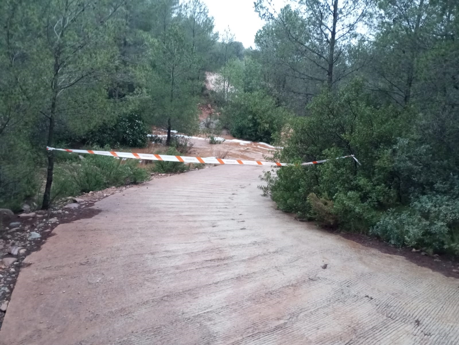 Fotos nivel agua Olocau 5 marzo 2025 2