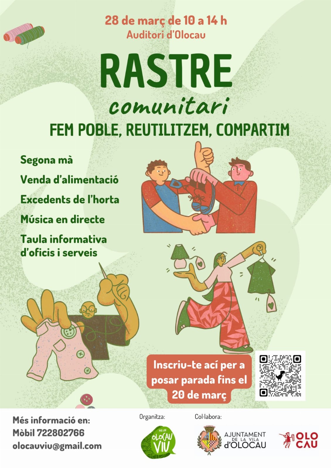Cartell Primer Rastre Comunitari Olocau