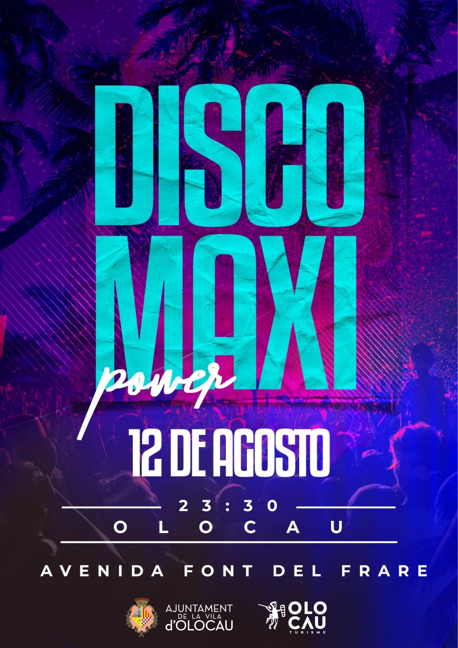 Cartel discom&oacute;vil Maxi Power Olocau