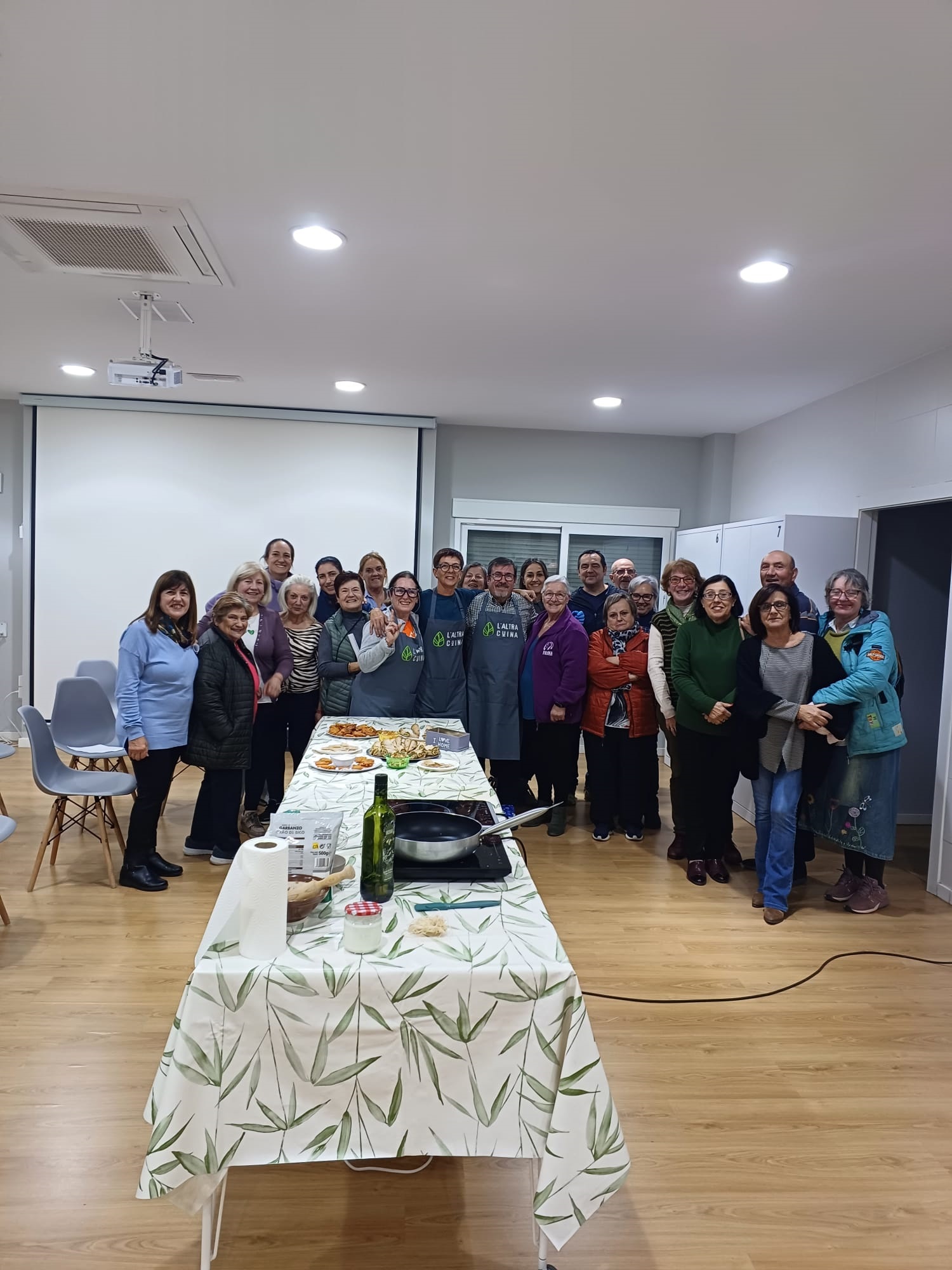 Taller de aperitivos saludables Olocau 2