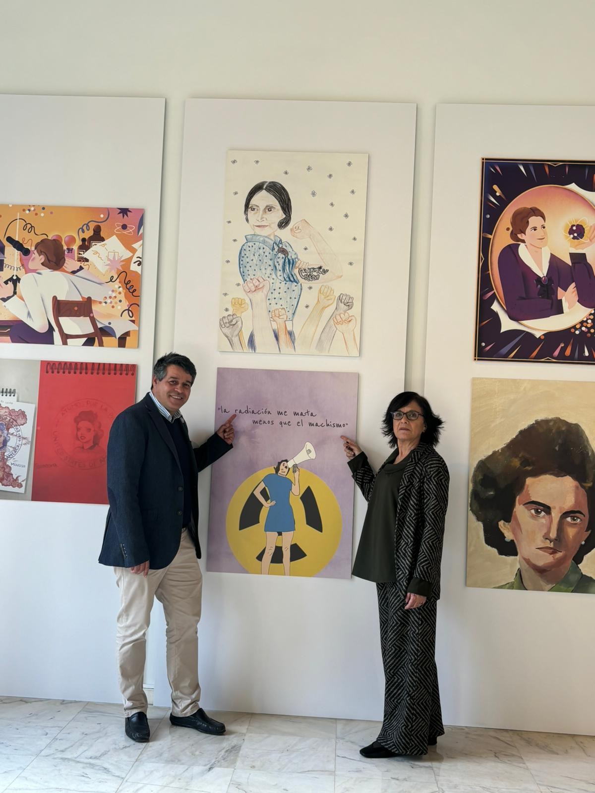 Inauguraci&oacute;n de la exposici&oacute;n 'PIONERAS' Olocau