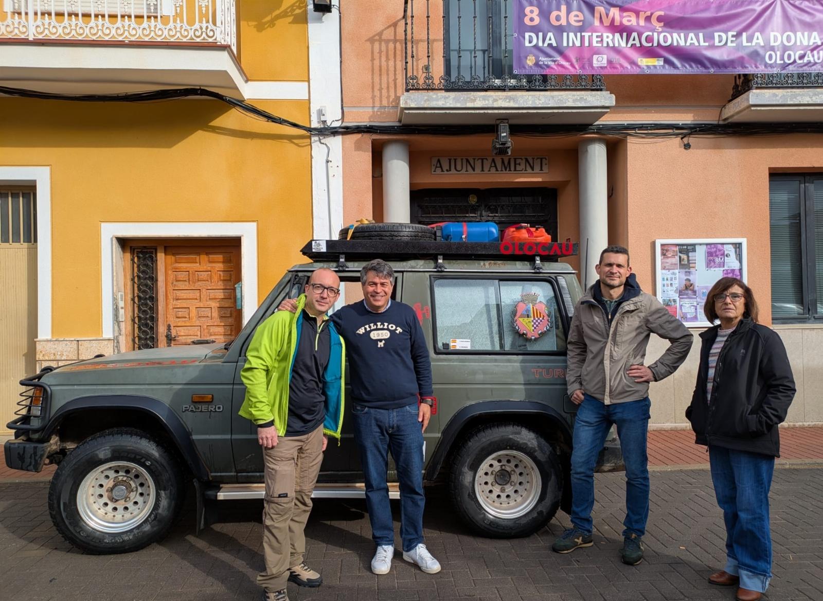 Participació Vicente Iranzo i Vicente Navarro Chatarras Raid Olocau