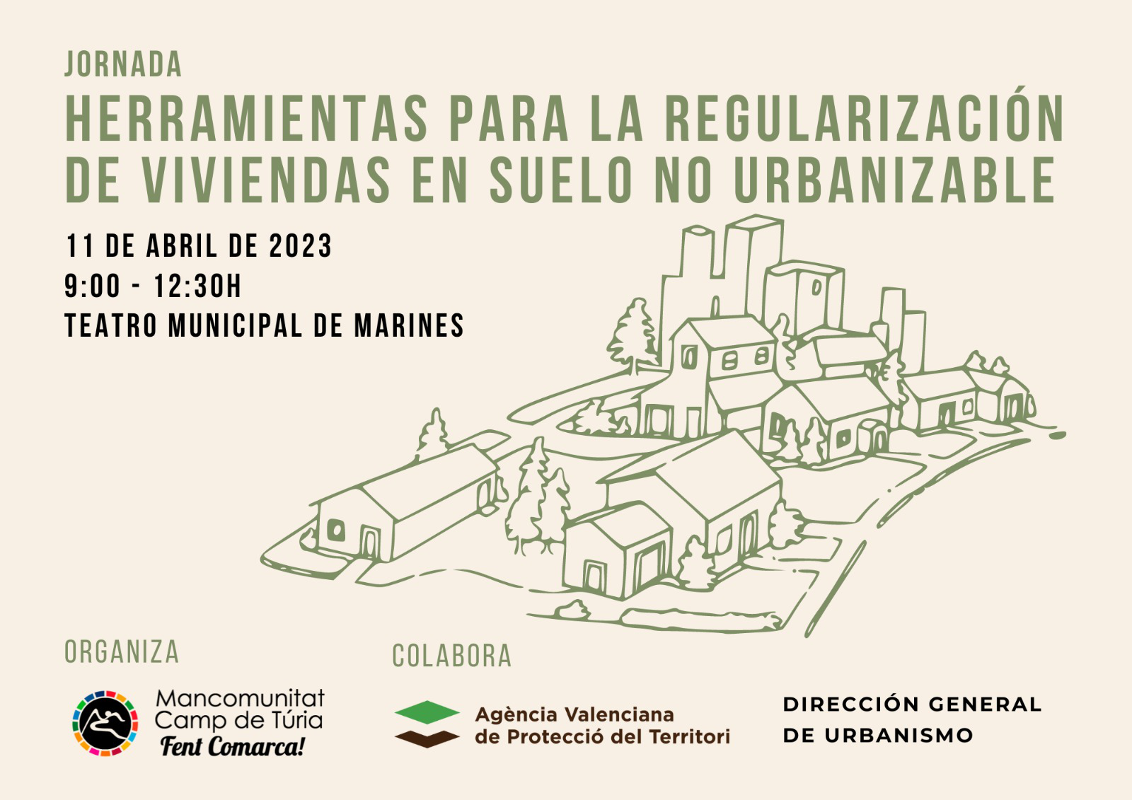 Jornada 'Herramientas para la regularización de viviendas en suelo no urbanizable'
