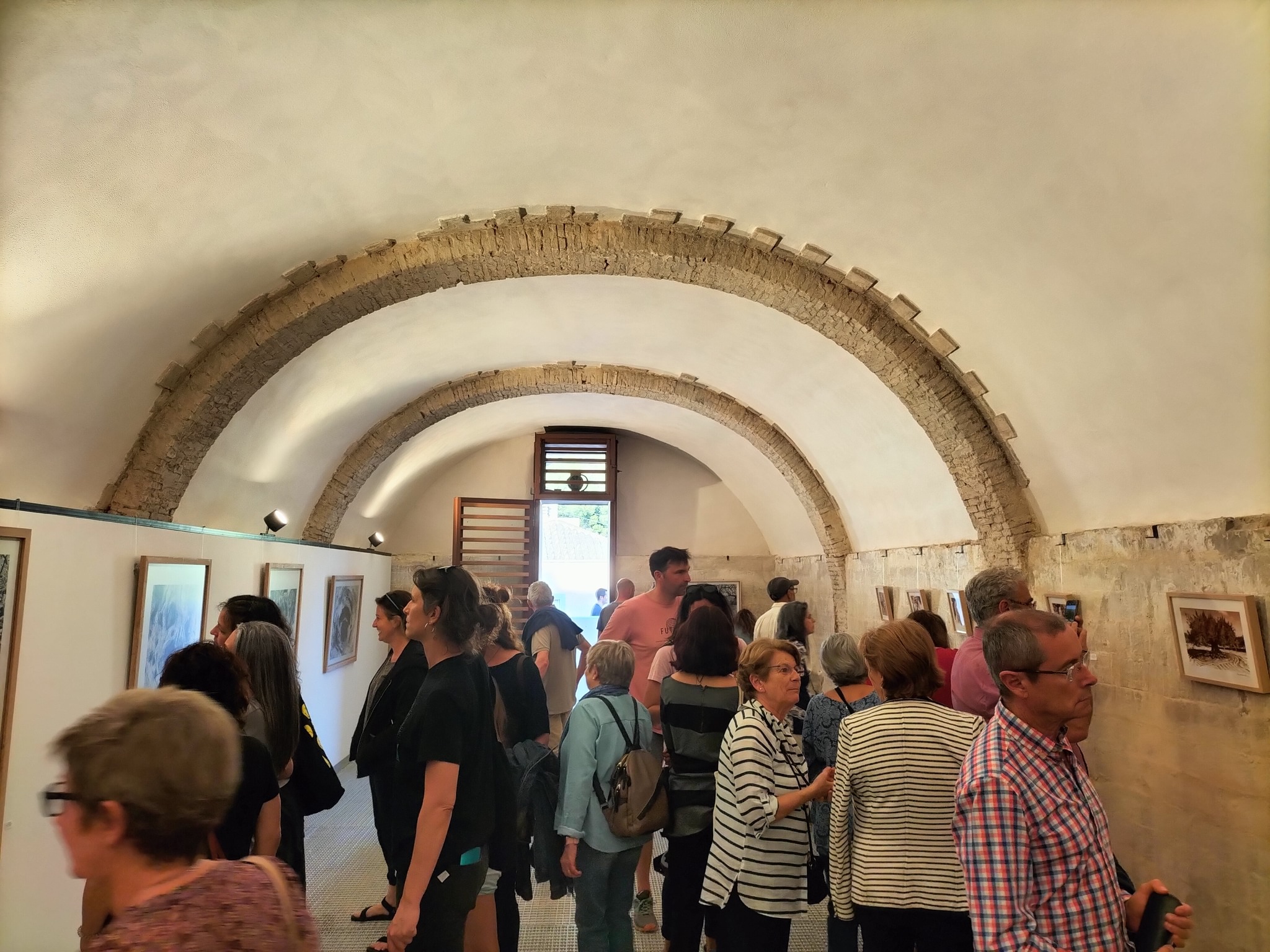 Inauguración exposición 'Garroferes i cicatrius' Olocau - 1