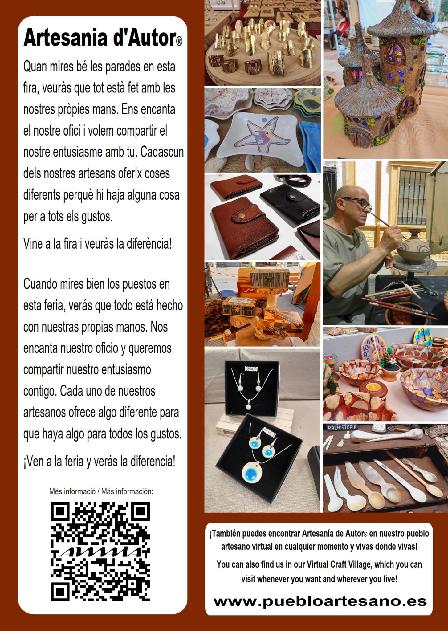 Folleto informativo Feria Artesanal Iberfesta 2024 Olocau - 2