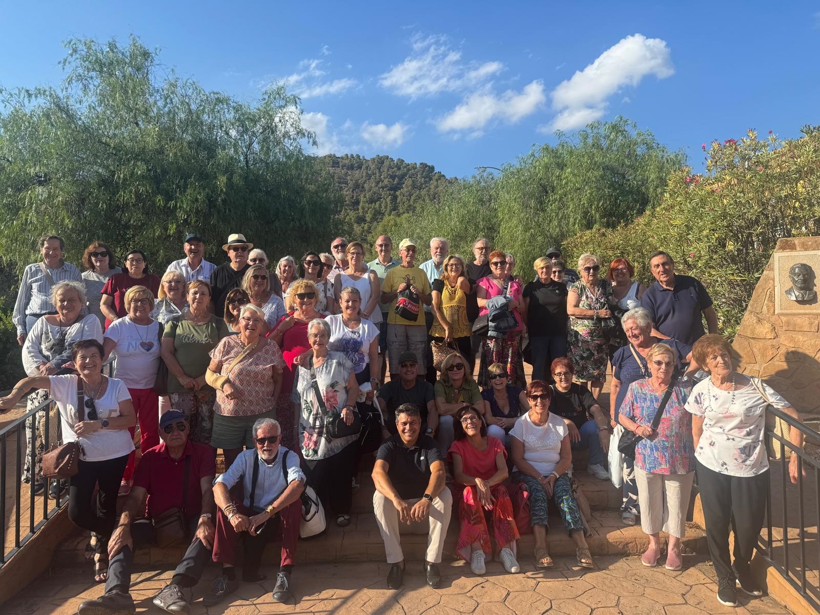 Excursión a la bodega Vera de Estenas Asociación Jubilados Olocau