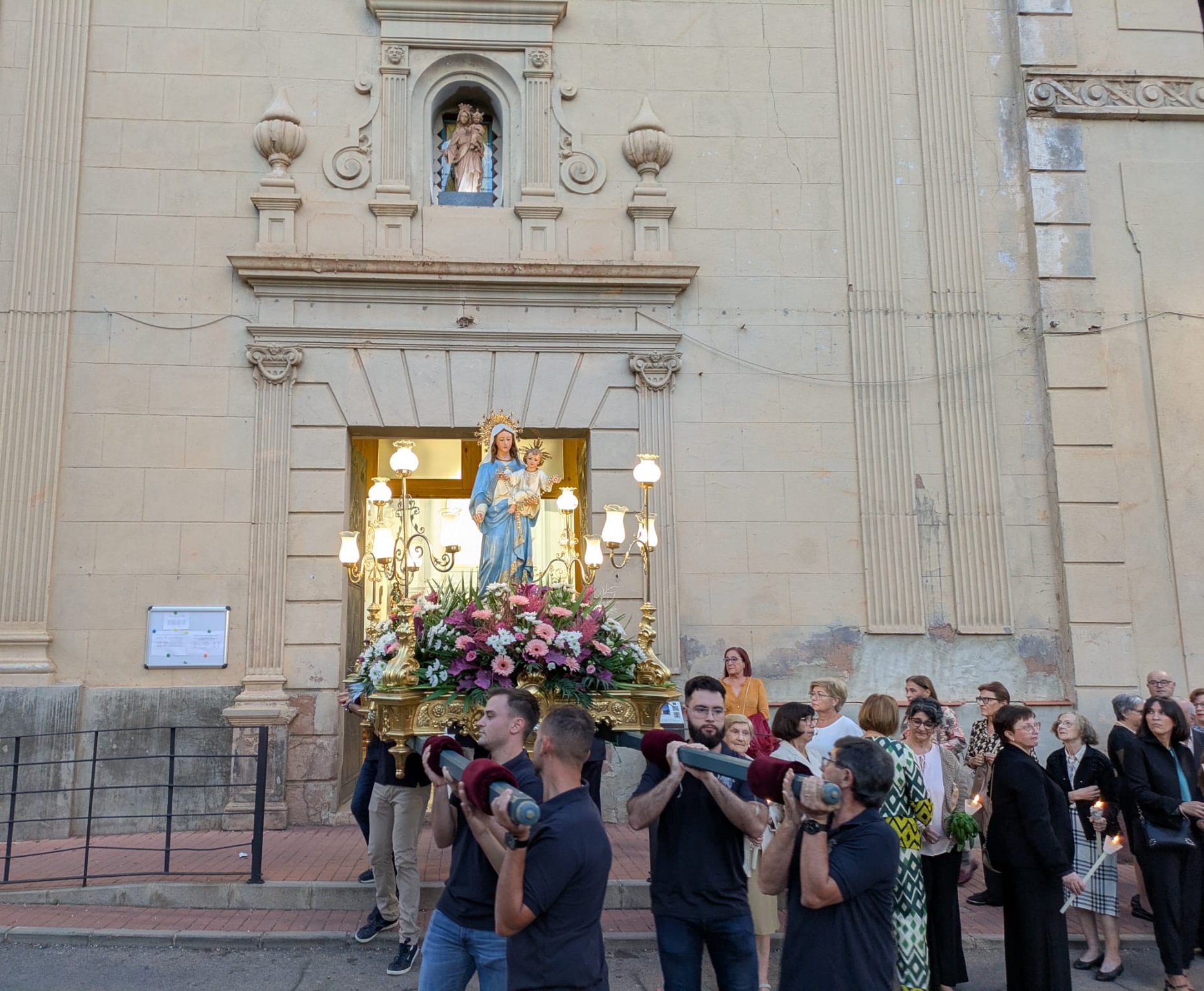 Procesión Virgen del Rosario Olocau 2025 1