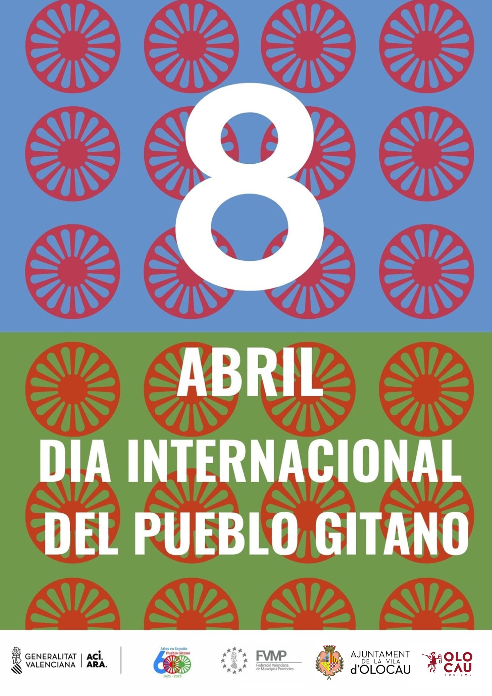 Cartel D&iacute;a Internacional del Pueblo Gitano 2025