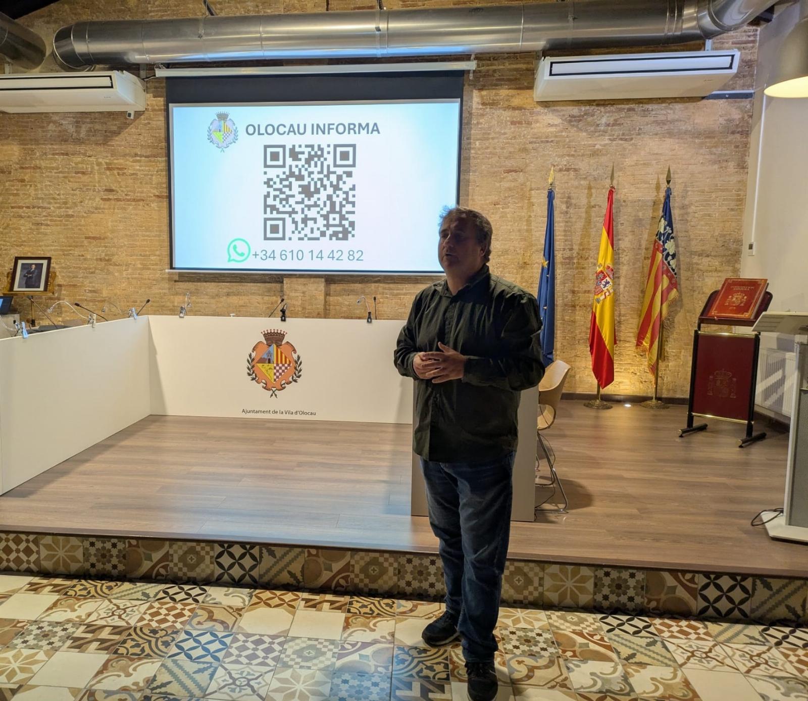 El Ayuntamiento de Olocau presenta su canal de WhatsApp 2