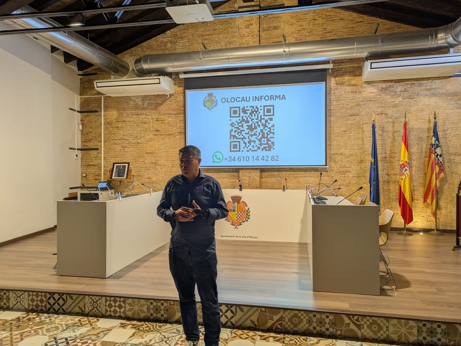 El Ayuntamiento de Olocau presenta su canal de WhatsApp 1