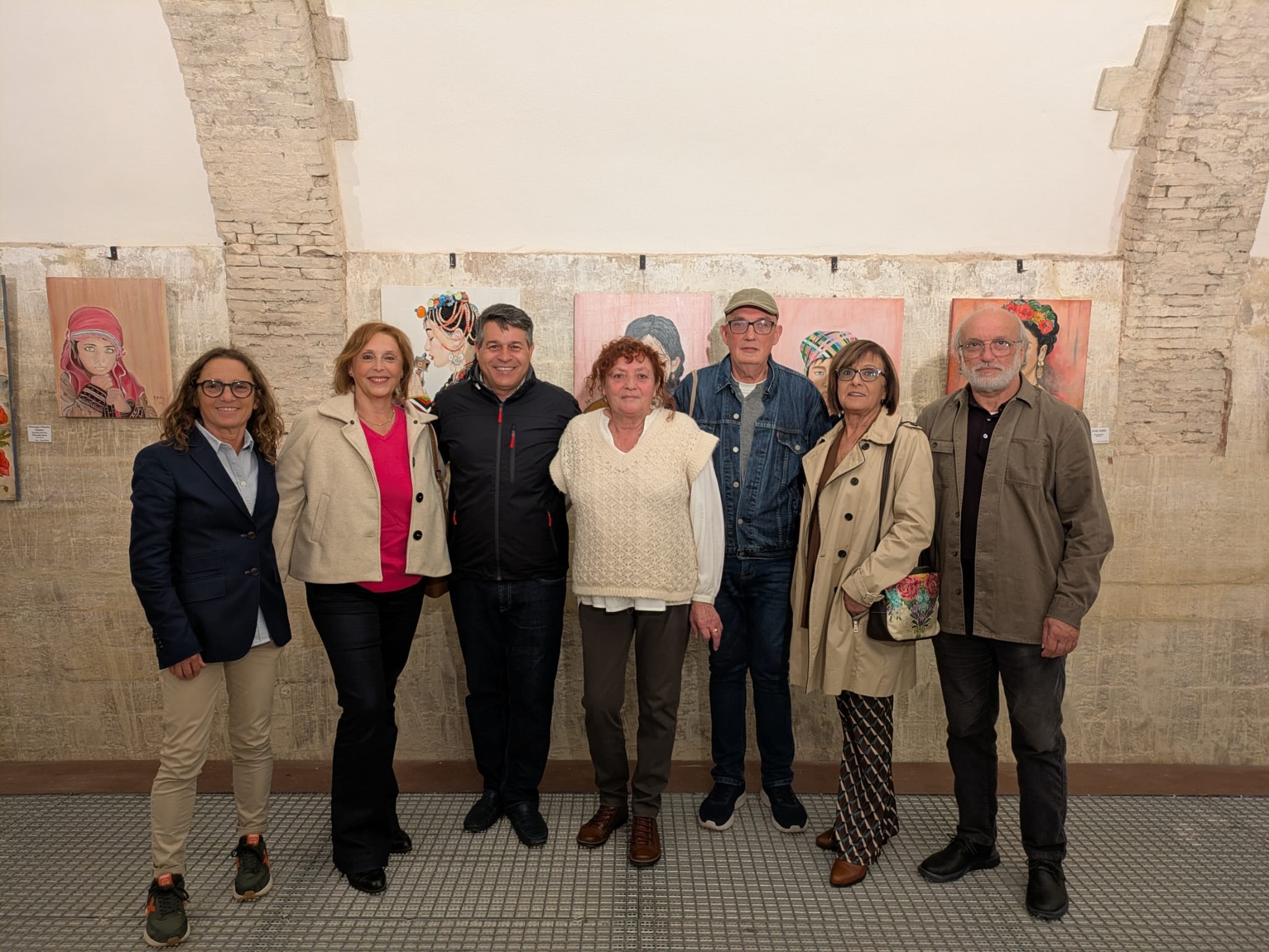 Inauguraci&oacute;n exposici&oacute;n 'Miradas' Olocau 1