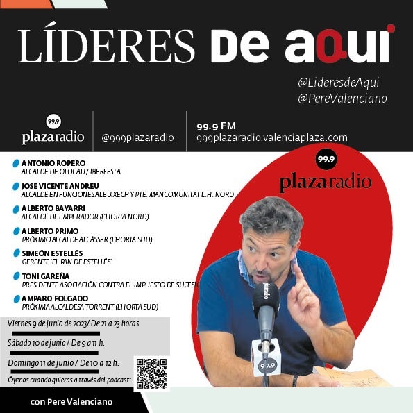 Entrevista programa 'L&iacute;deres de Aqu&iacute;' (9 de junio)