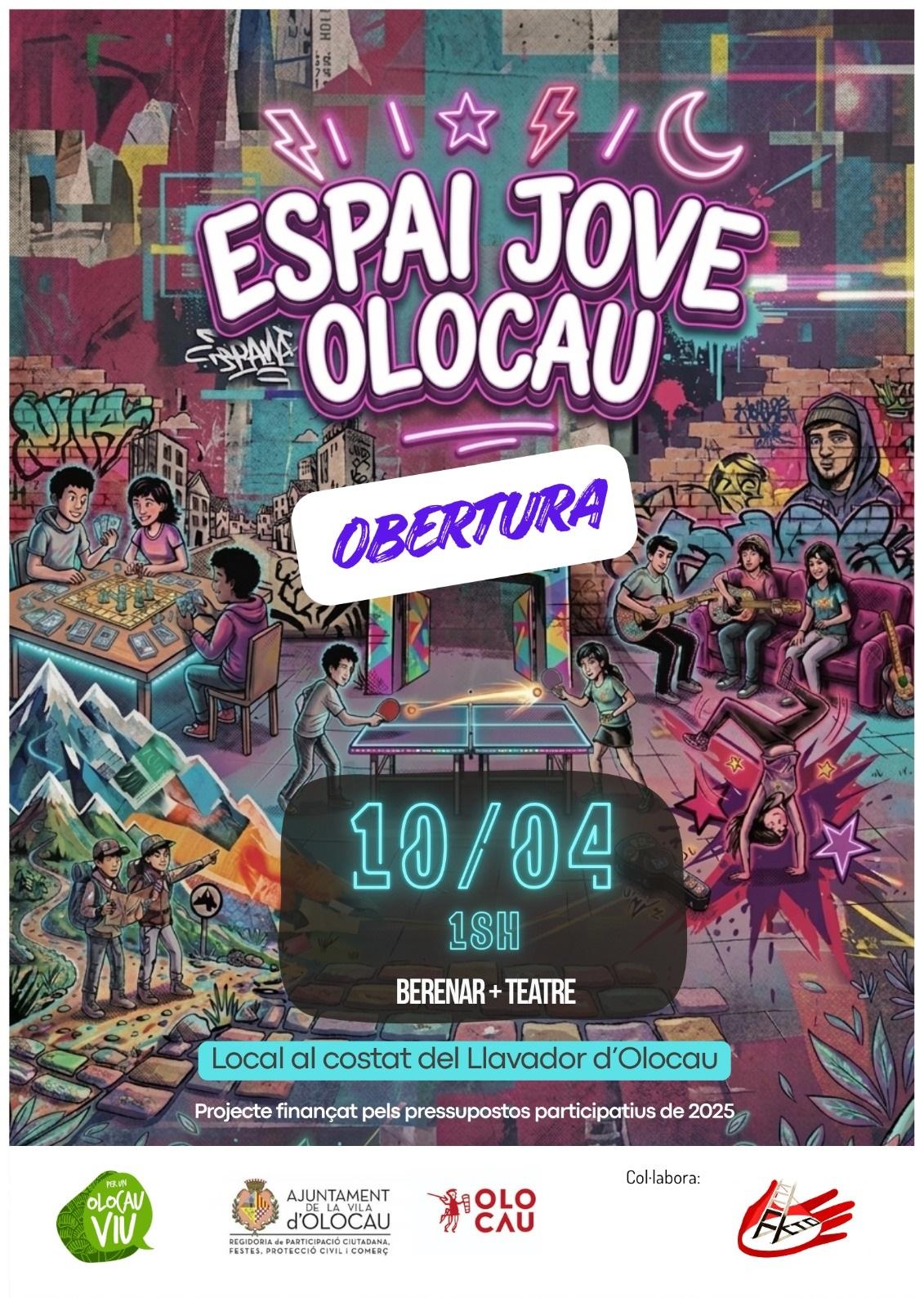 Obertura de l’Espai Jove d’Olocau