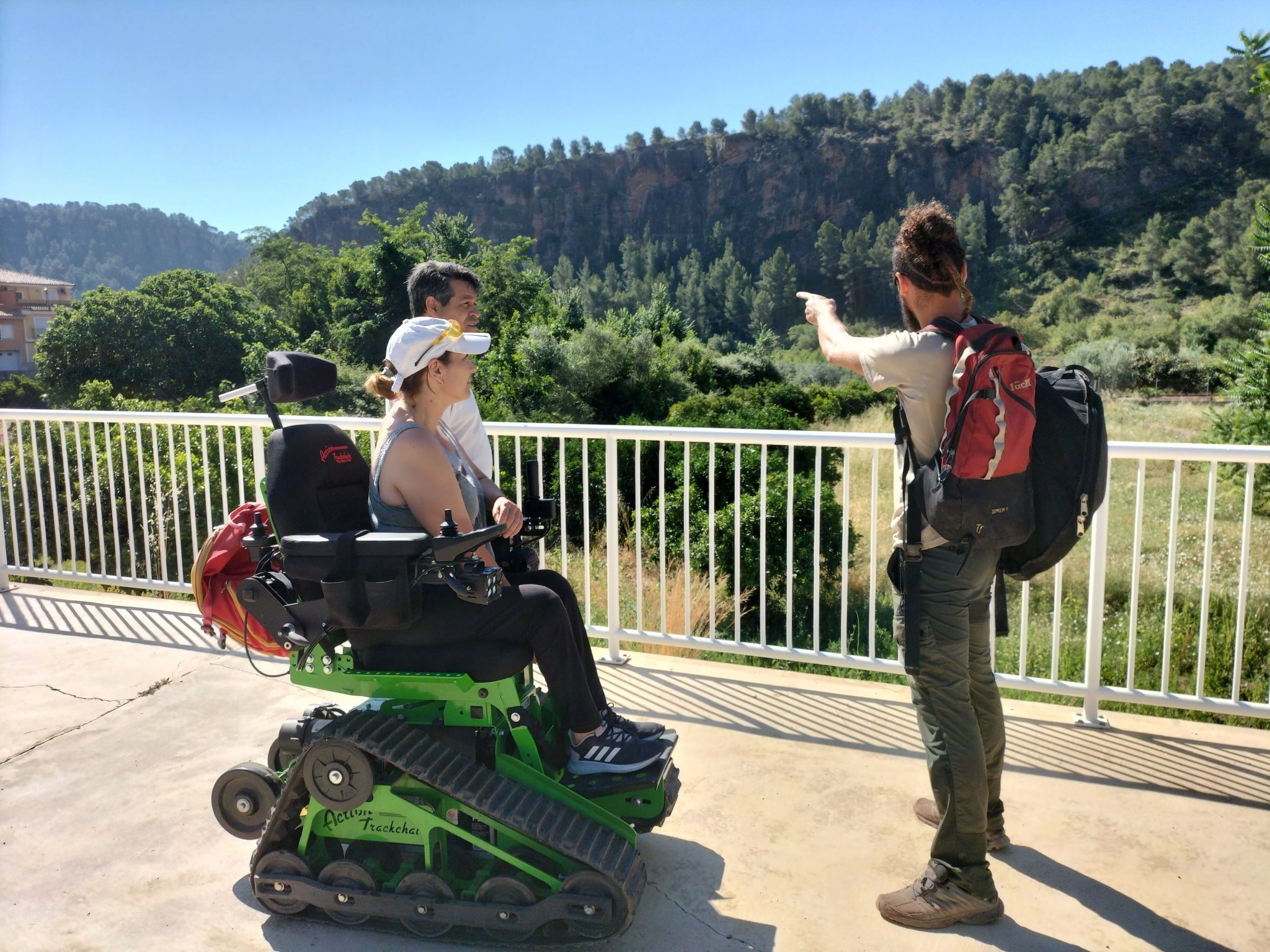 Visita Huerto Mandala Accesible Olocau 2