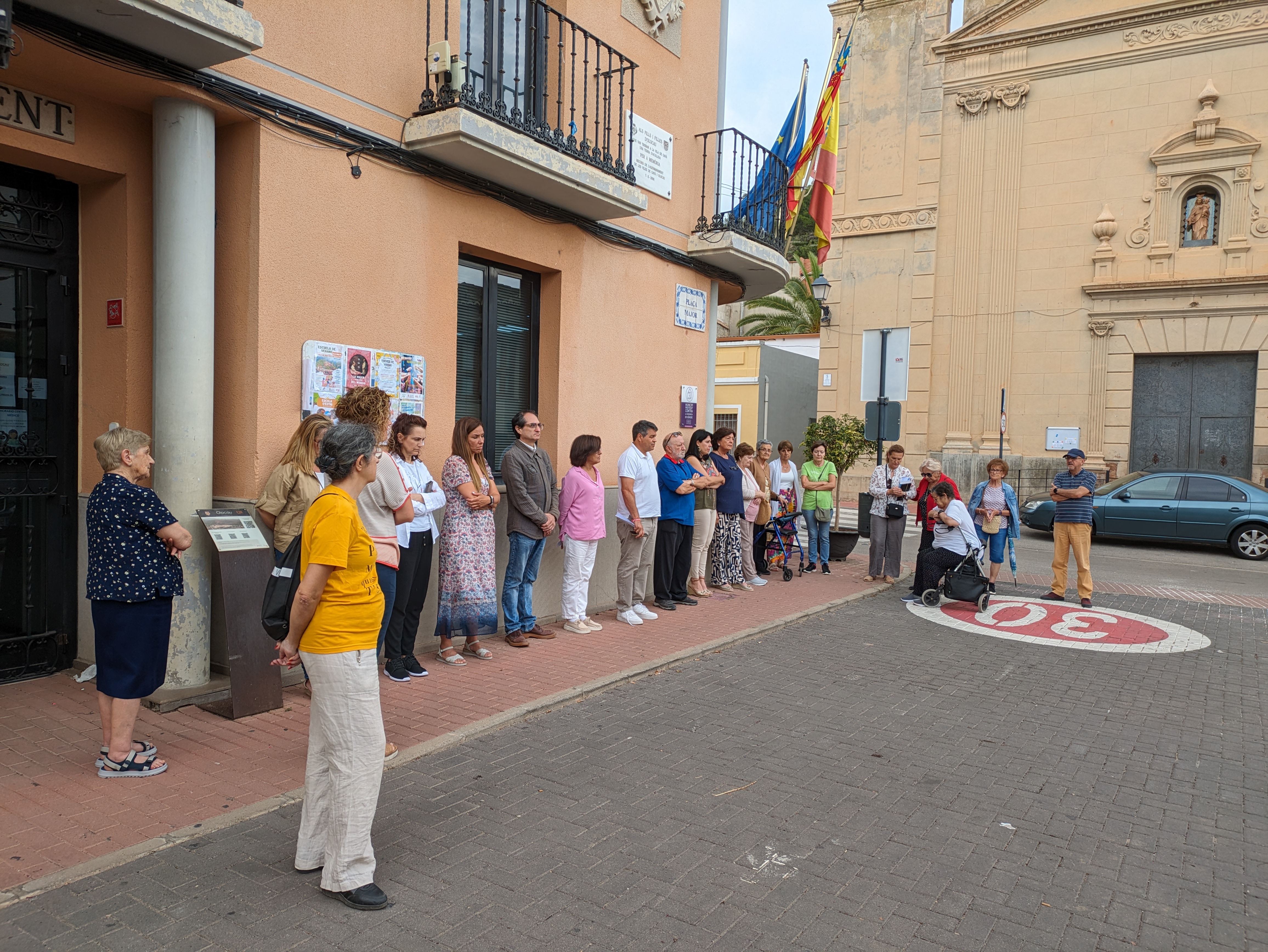 Minuto silencio 10-6-2024 Olocau