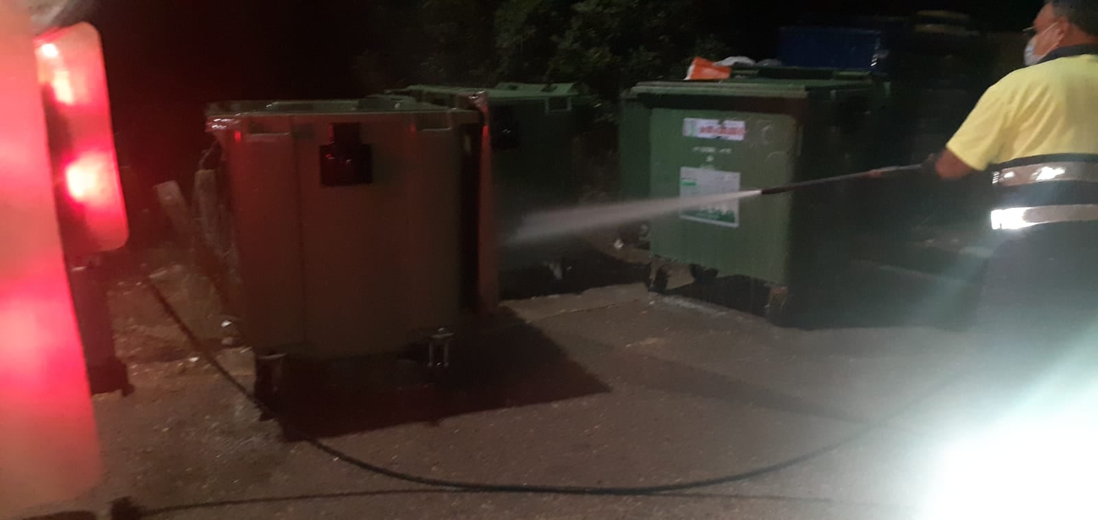 Limpieza contenedores