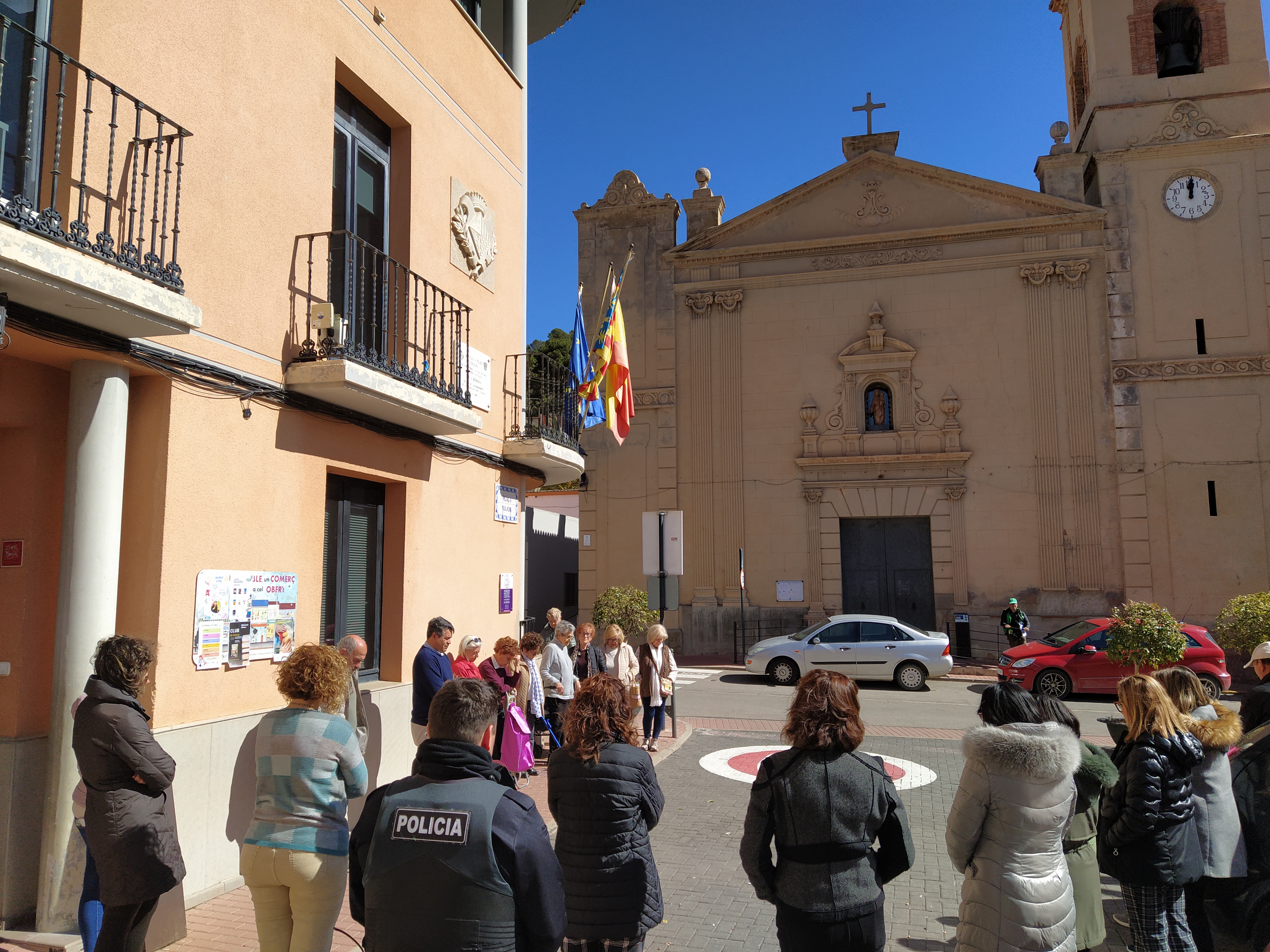 Minuto de silencio 20 a&ntilde;os 11M Olocau - 1
