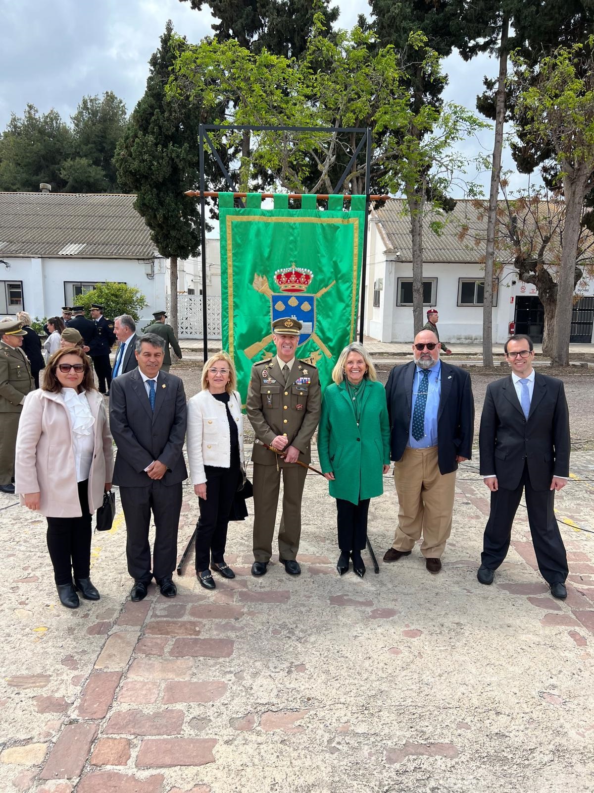 Asistencia de Antonio Ropero al acto del D&iacute;a de la Unidad con motivo del XLI Aniversario de la creaci&oacute;n de la USBA &ldquo;Jaime I&rdquo; de B&eacute;tera