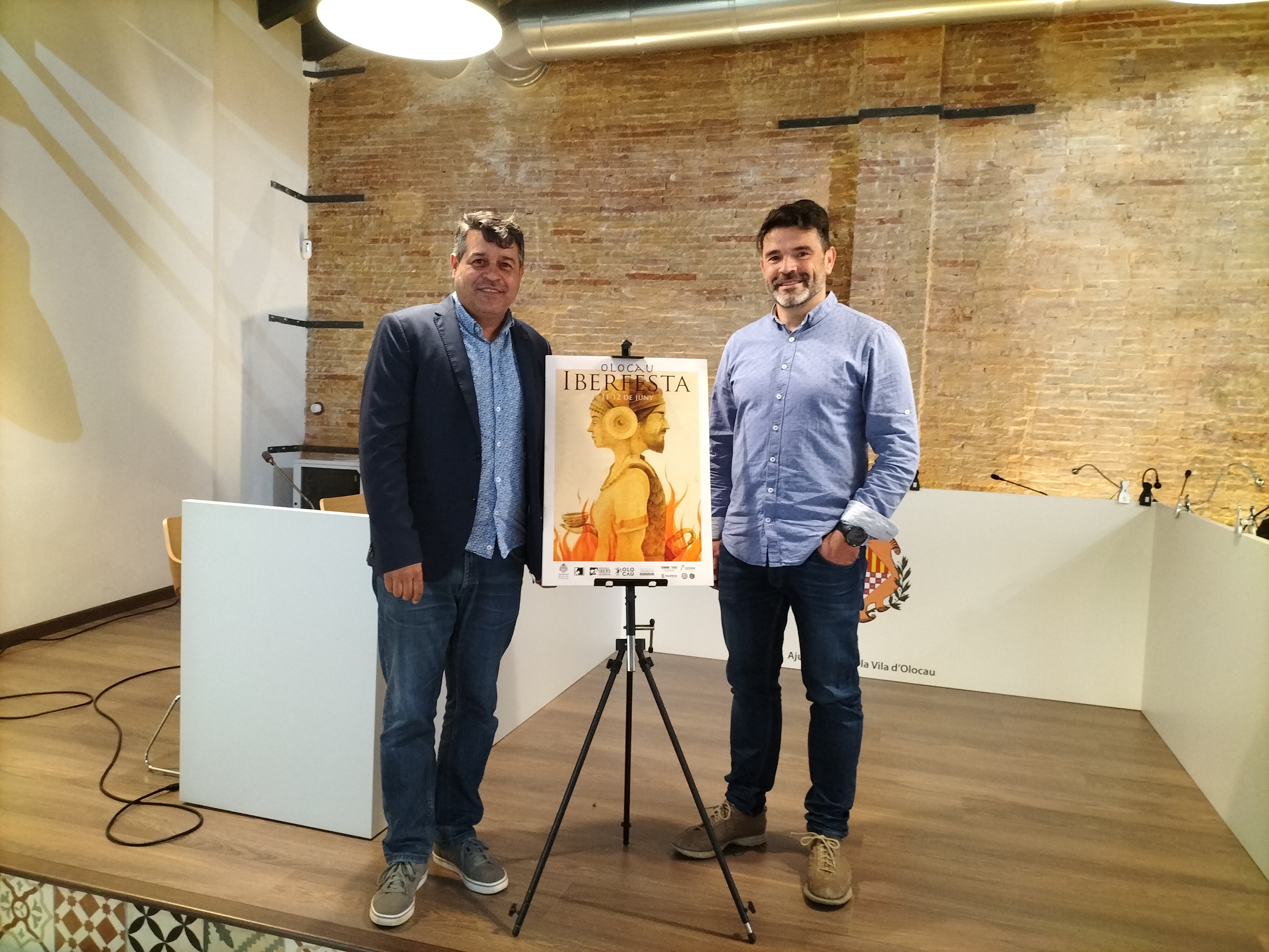 Foto presentaci&oacute;n cartel Iberfesta 2022 Olocau