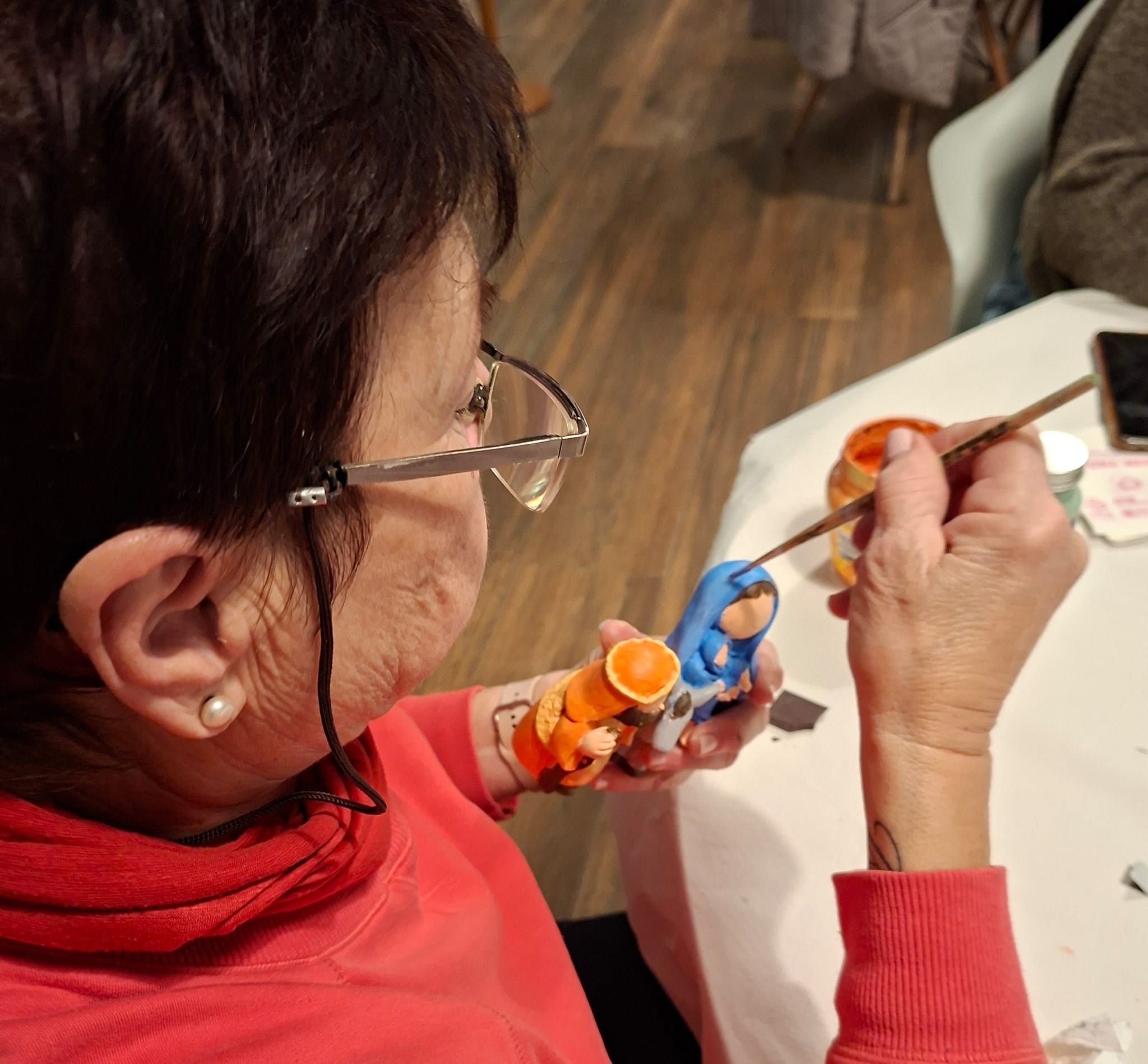 Taller de pintura y decoraci&oacute;n de un nacimiento navide&ntilde;o Olocau 2